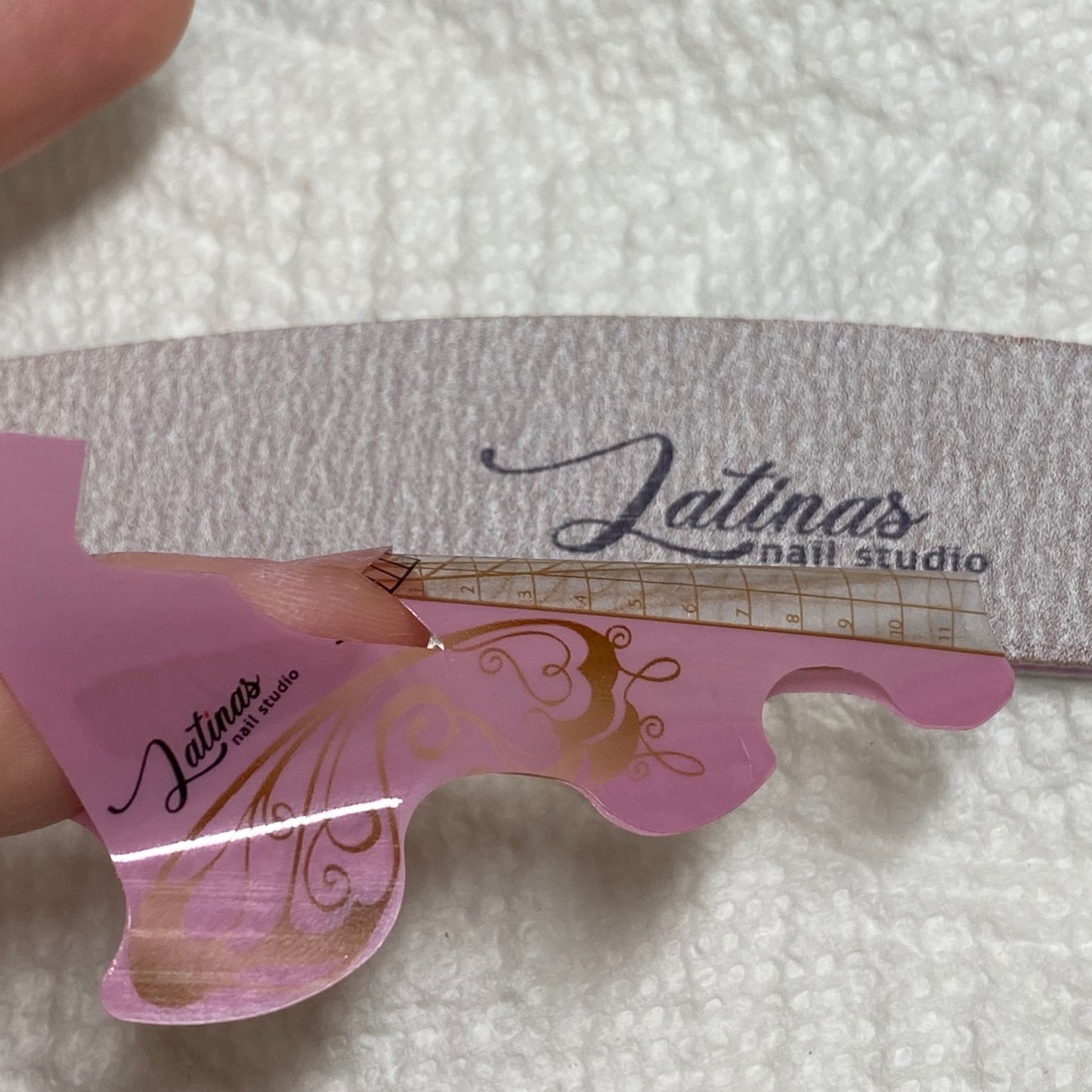 Latinas Nail studio Clear Rose Nail Forms 300pz image 5