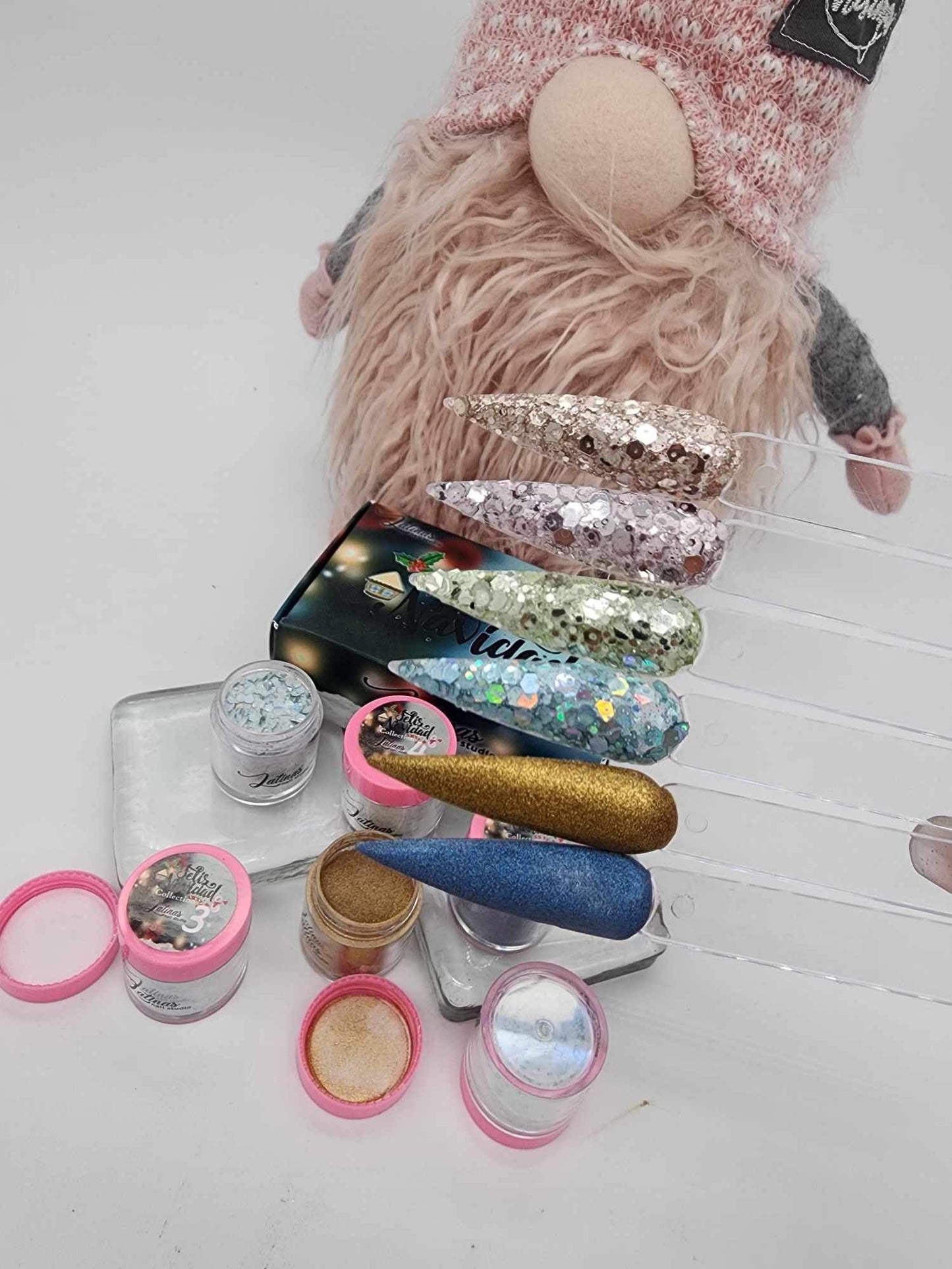 Latinas Nail Studio Feliz Navidad 6pz Collection image 1