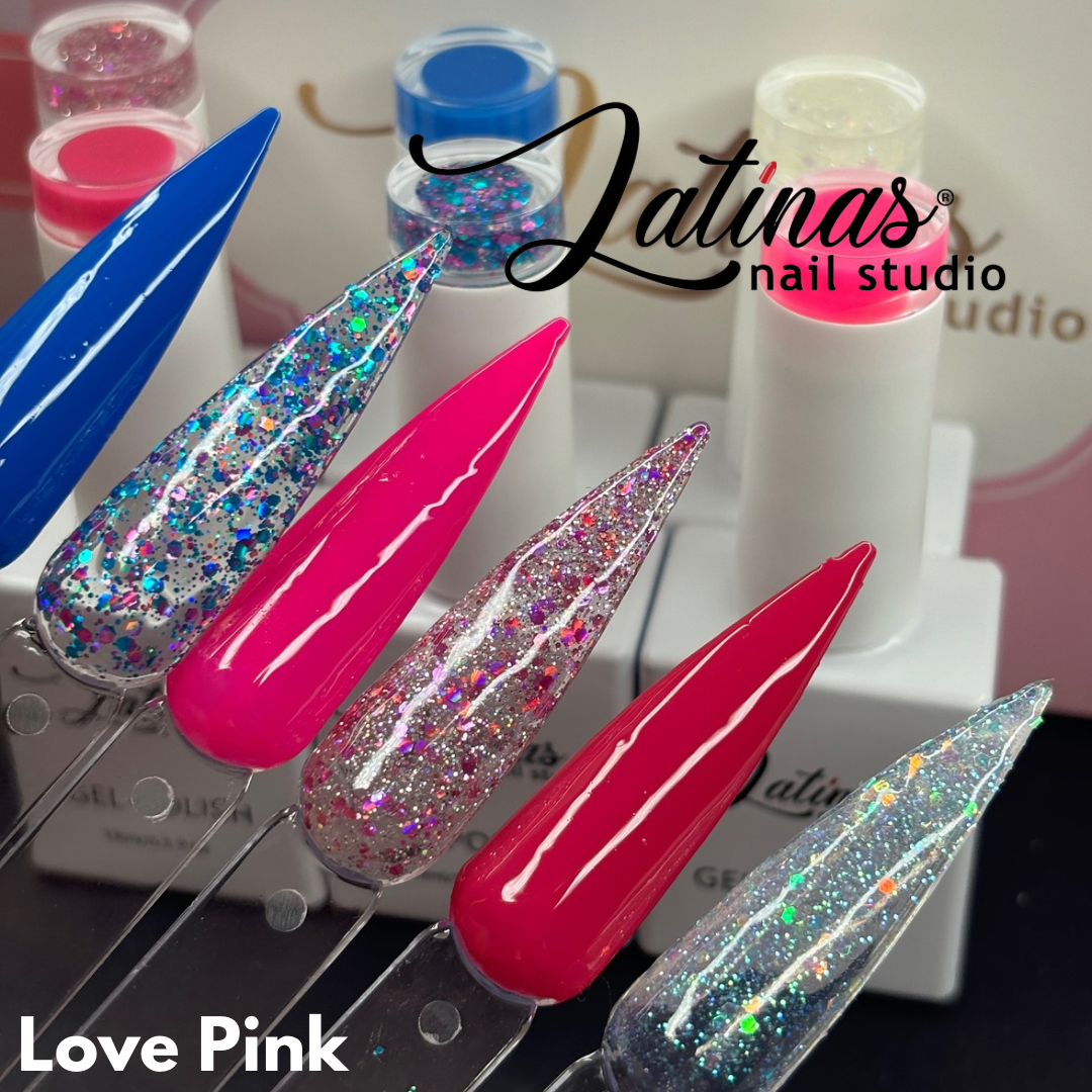 Love Pink Gel Polish Set 6pz Boundle image 6