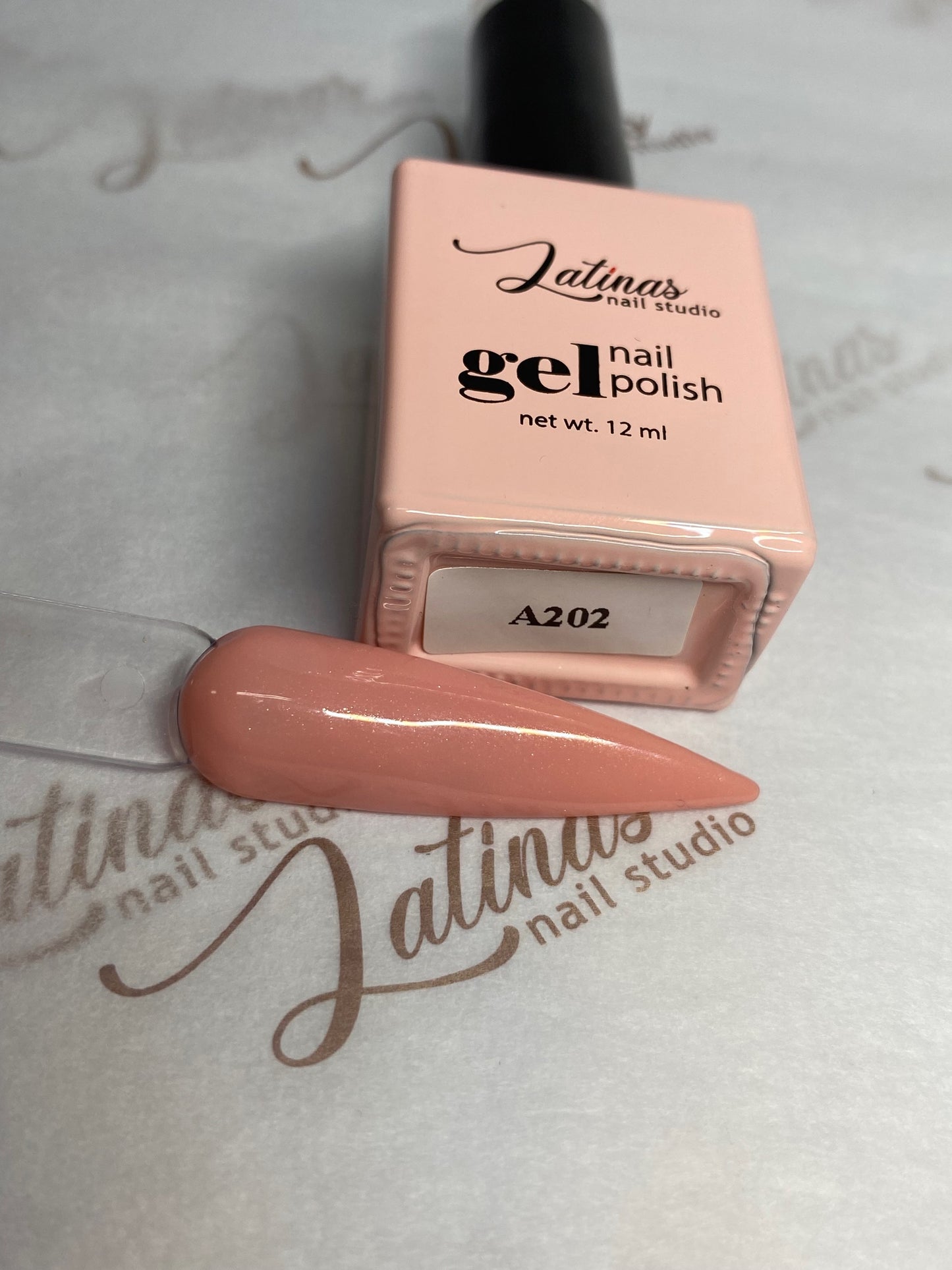 Latinas Nail Studio Gel A202 Pink image 1