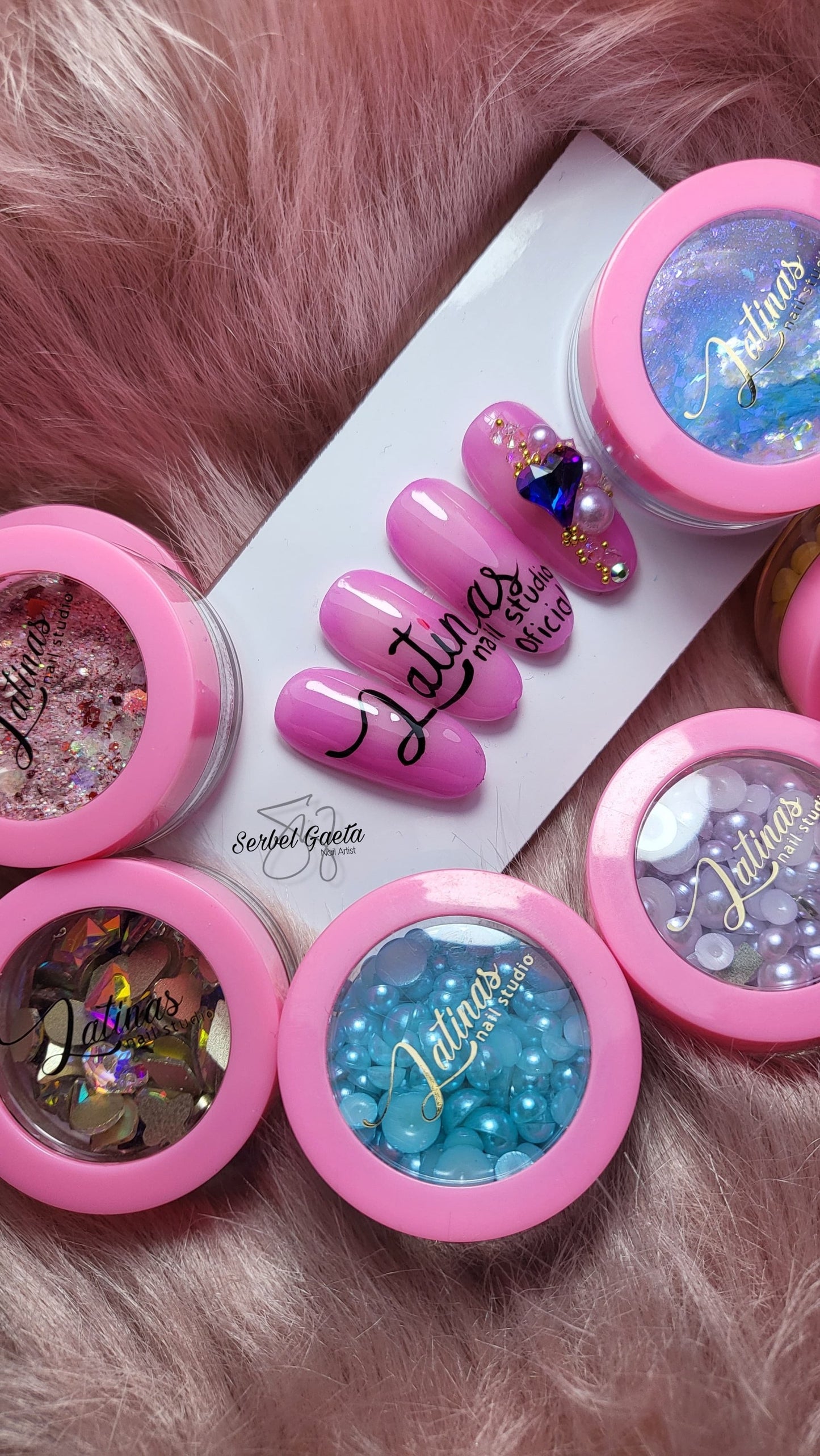 Latinas Nail Studio Flakes set 5pz image 10