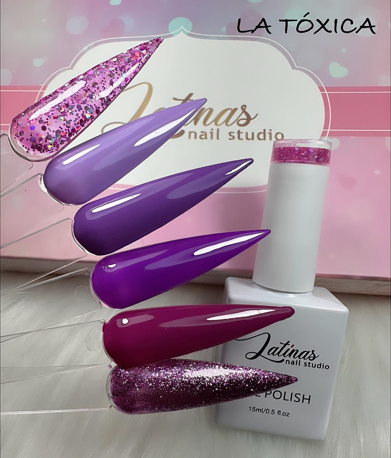La Toxica Gel Polish Set 6pz Boundle image 2