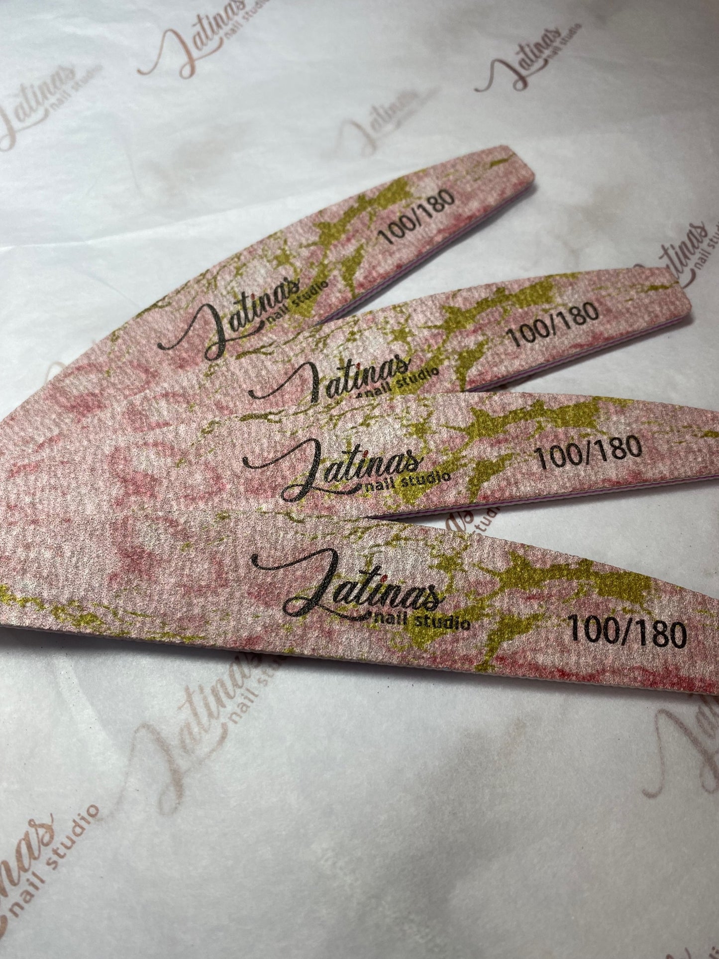 Nail Files 100/180 25pk image 1