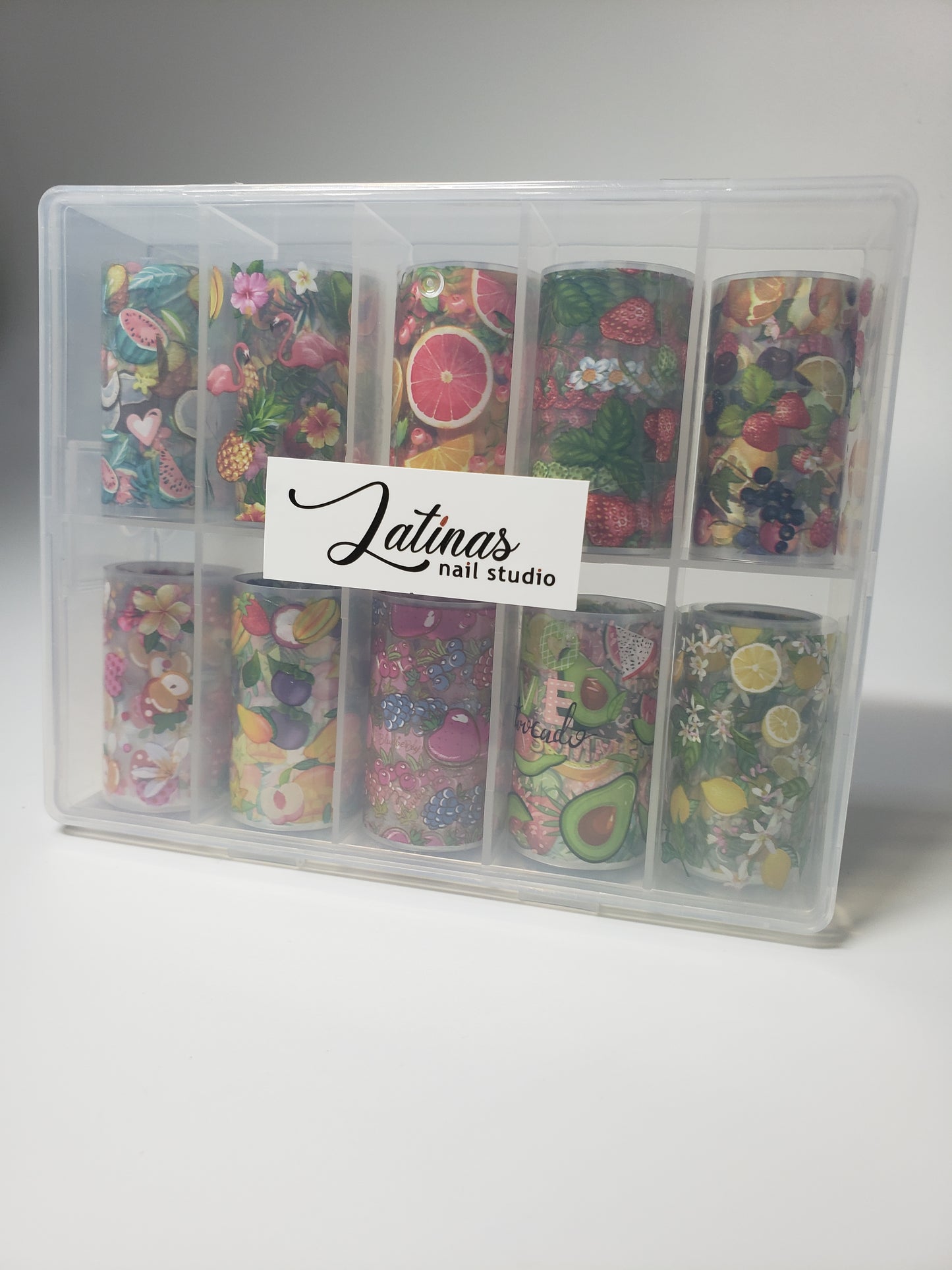 Latinas Nail Studio Foils Fruits image 0