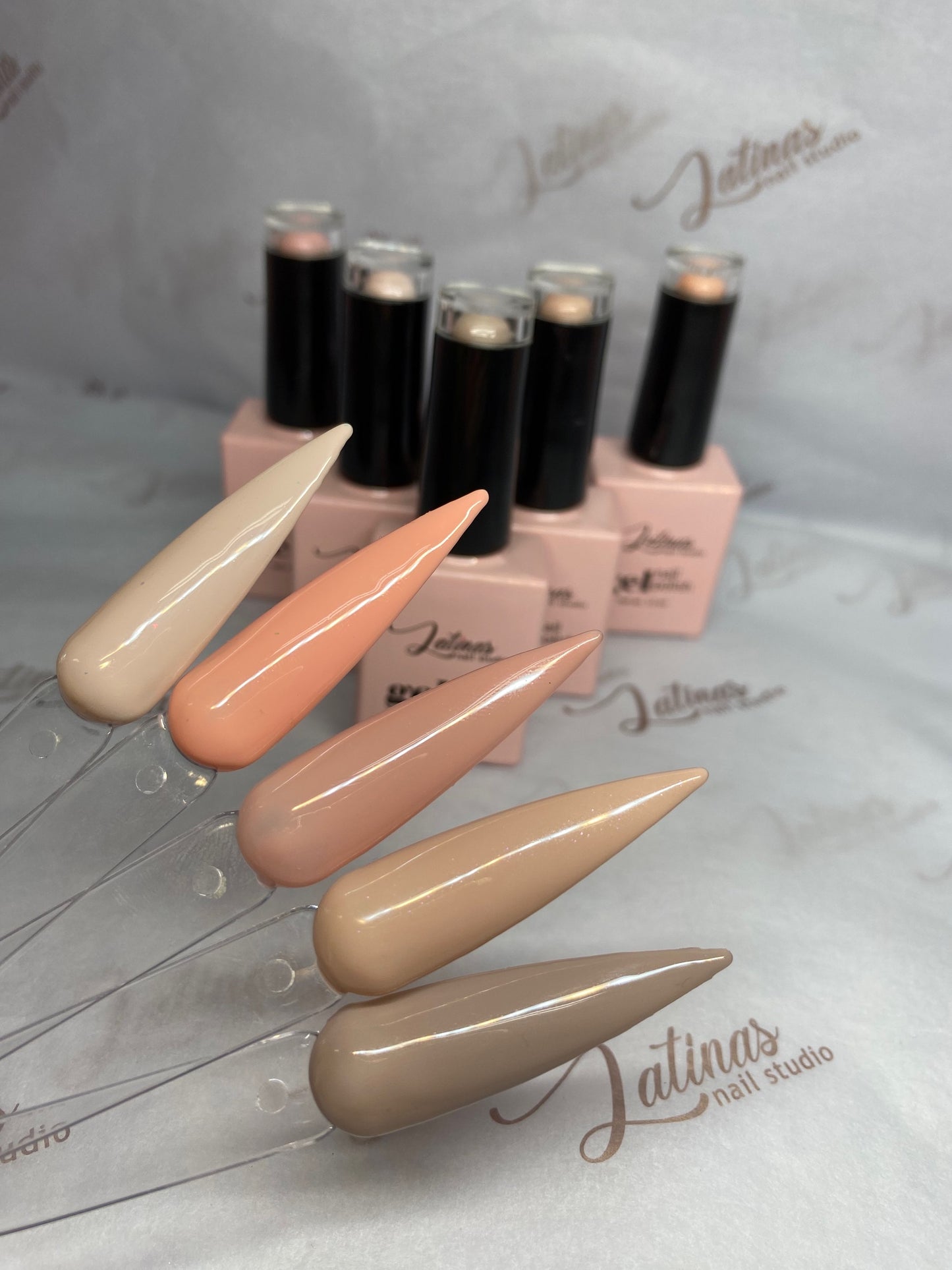 Latinas Nail Studio Nude Gel Set 5pz image 0