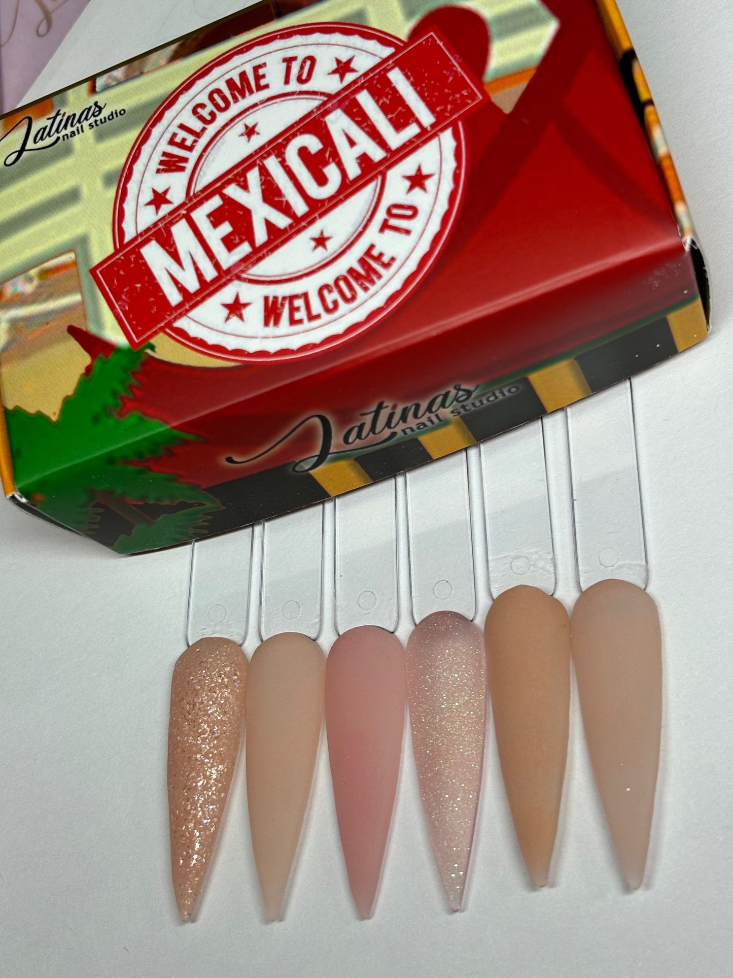 Latinas Nail Studio Mexicali (Makeover Acrylic) 6pz Collection image 3