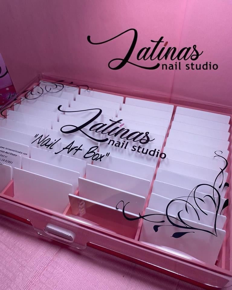 Latinas Nail Art Box 44 Spaces image 0