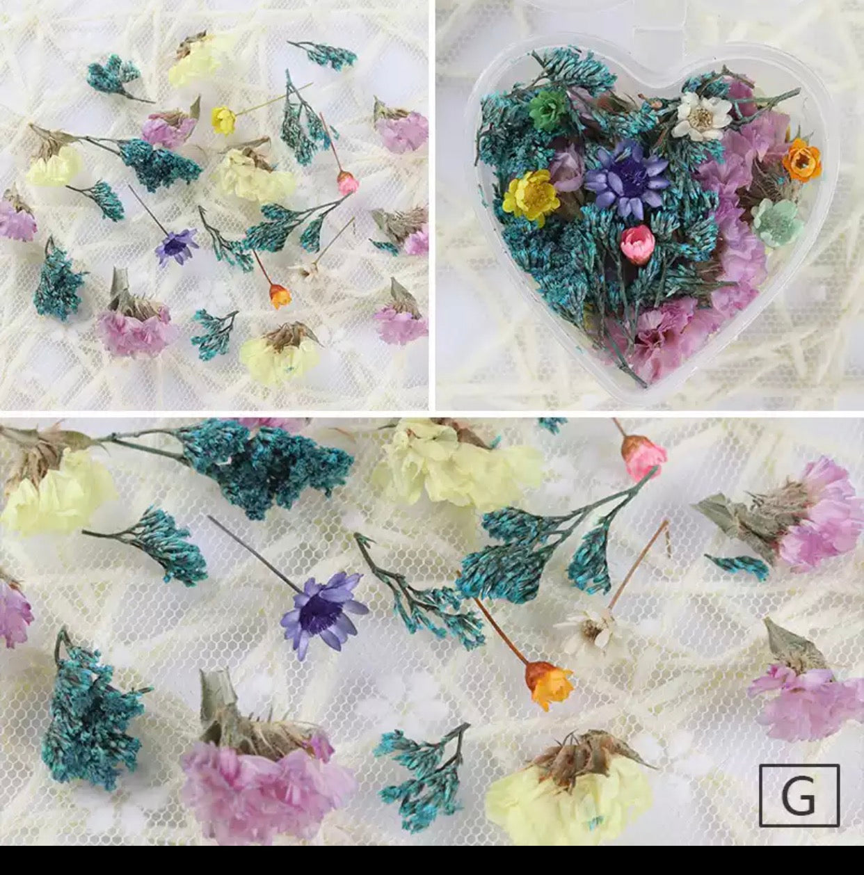 Latinas Nail Studio Dried Flowers Decoration image 1