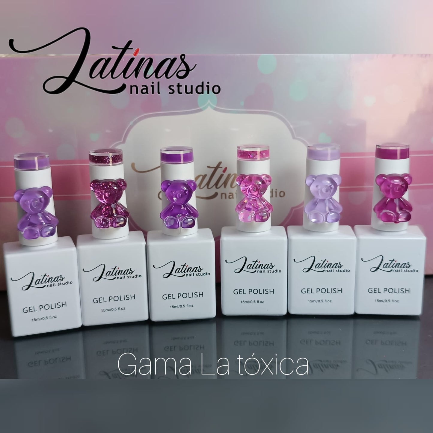 La Toxica Gel Polish Set 6pz Boundle image 0