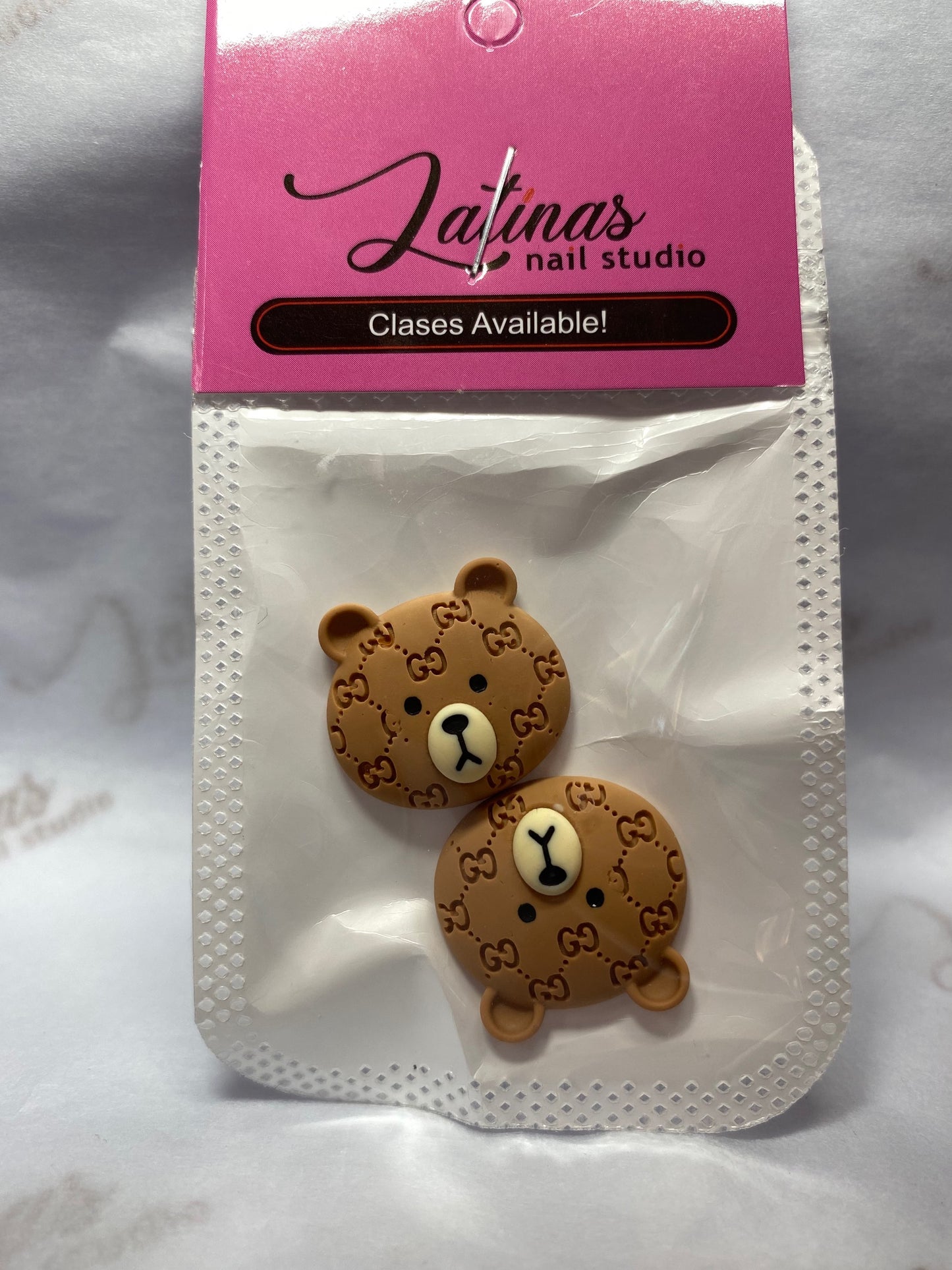 GG Bear Nail Charm image 0