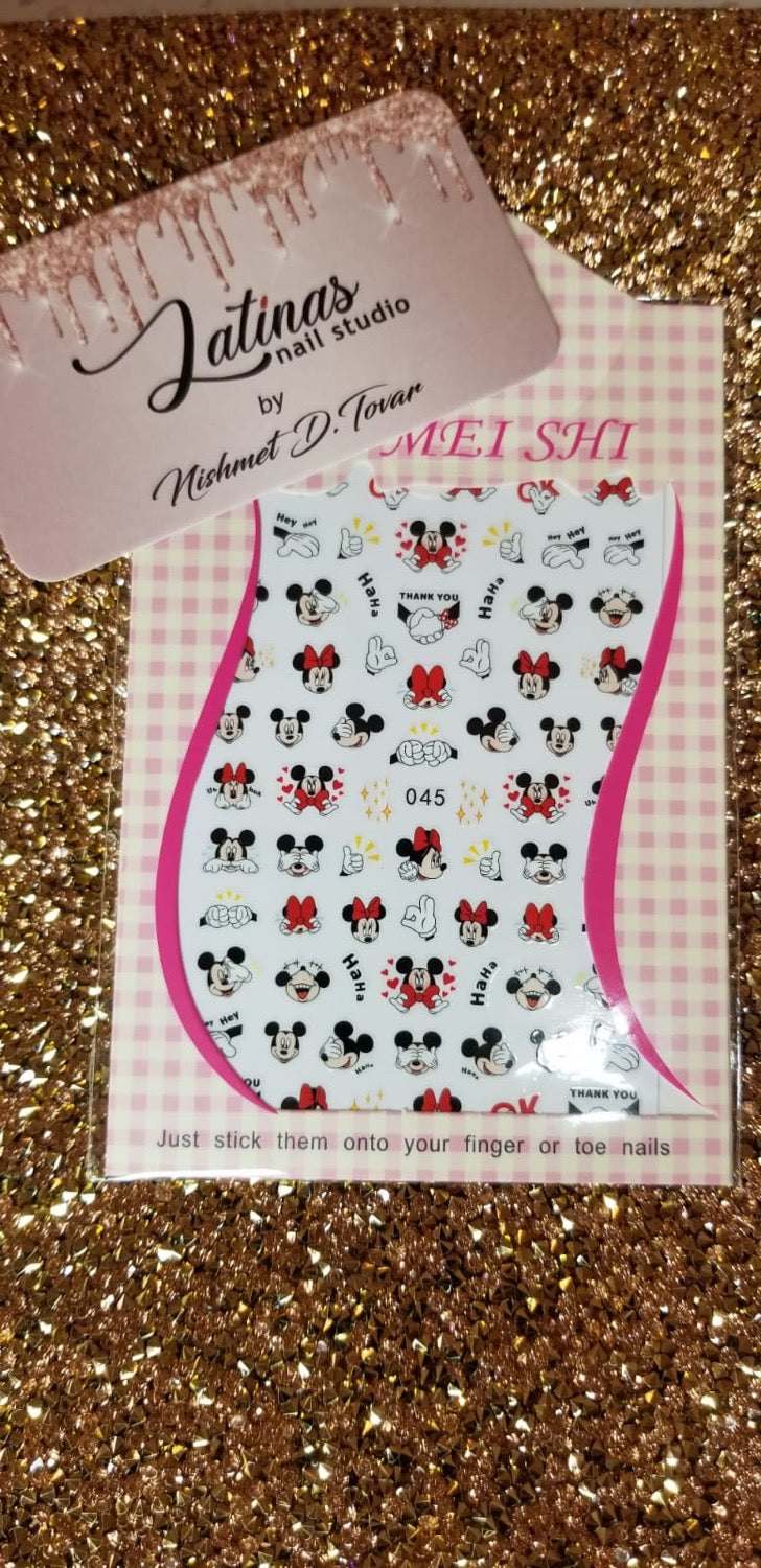 Stickers Minnie & Mk image 0
