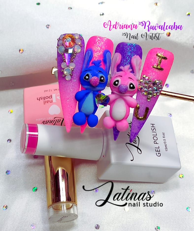 Latinas Nails Gel Polish Set 6pz Boundle image 12