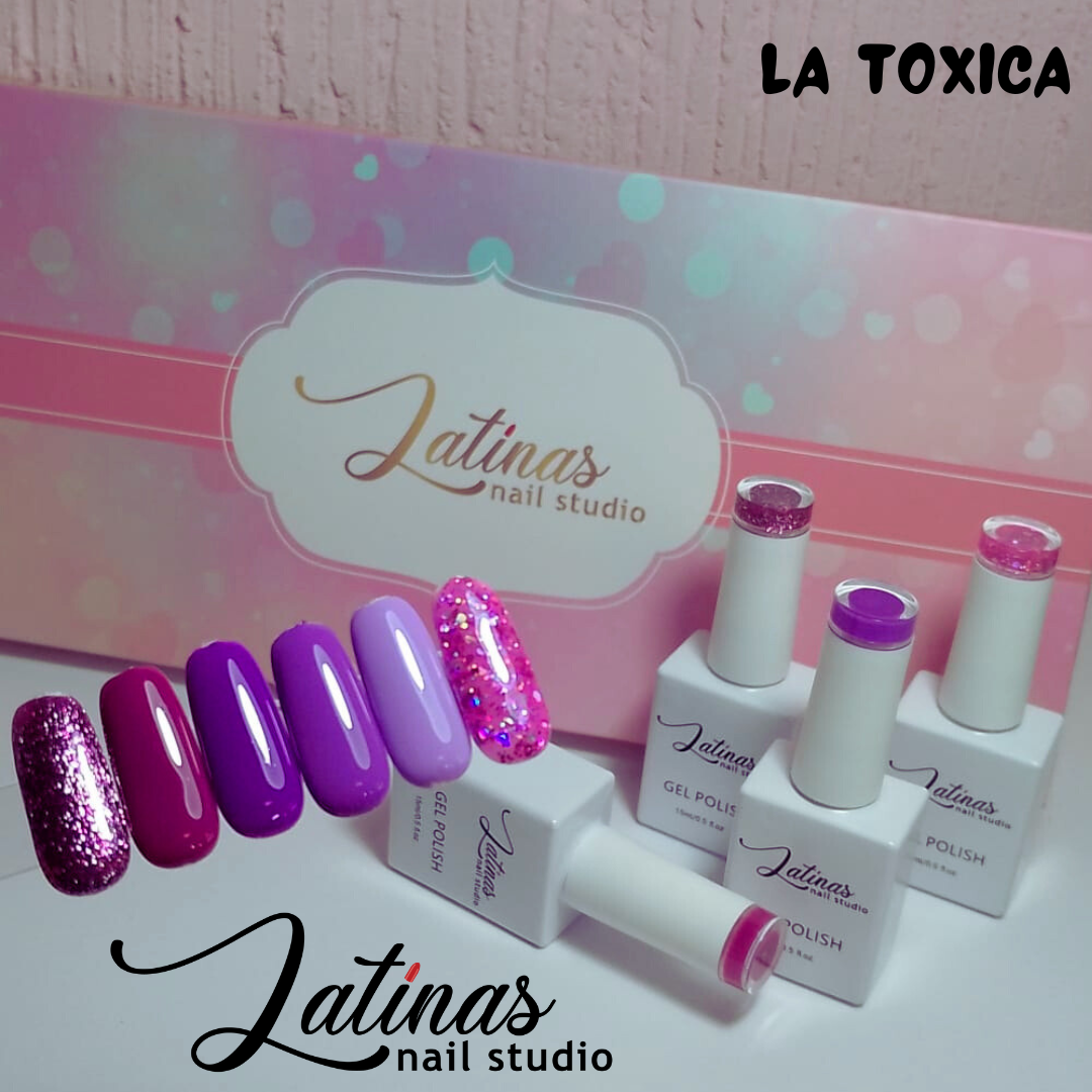 La Toxica Gel Polish Set 6pz Boundle image 1
