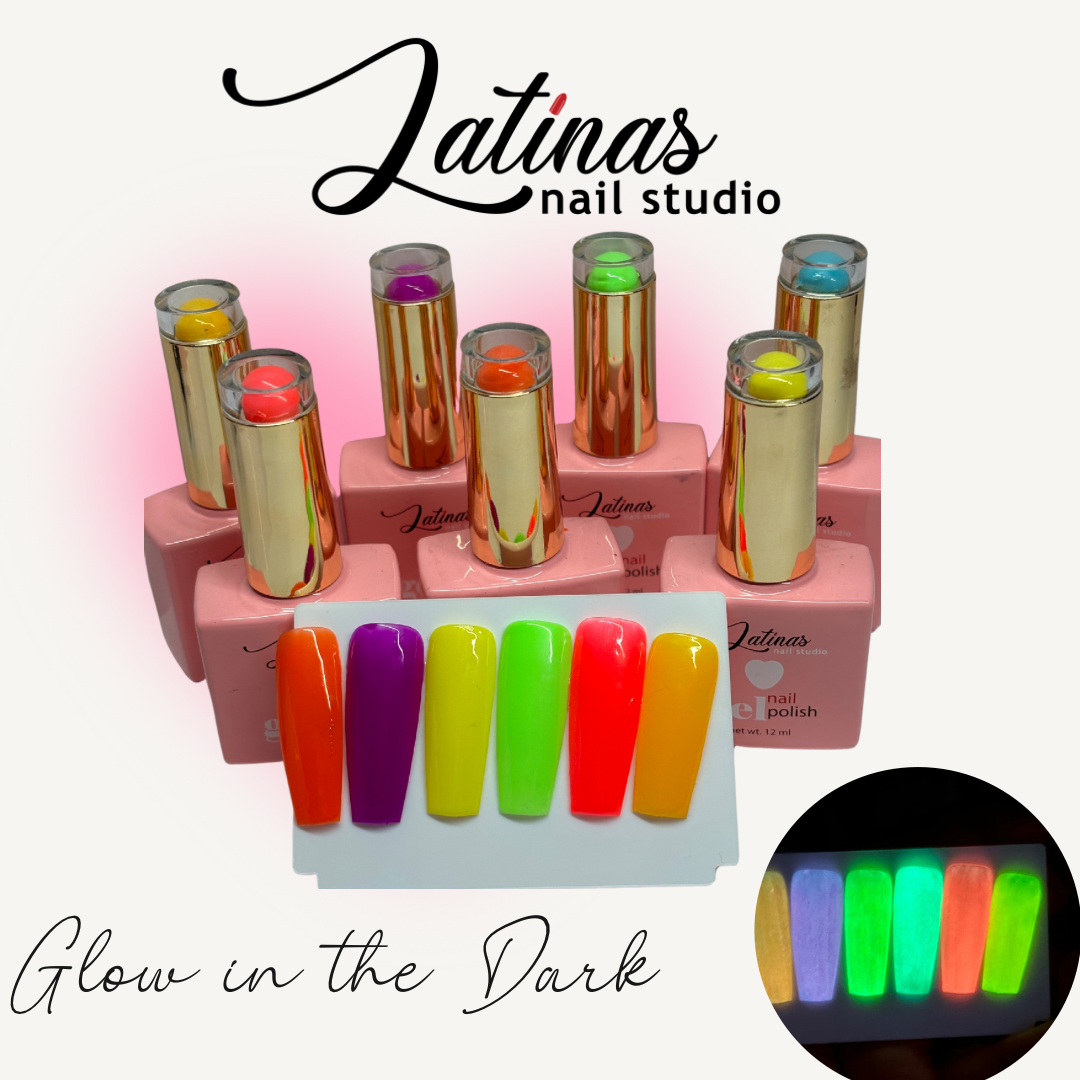 Latinas Nail Studio Glow in Dark Gel Polish image 0