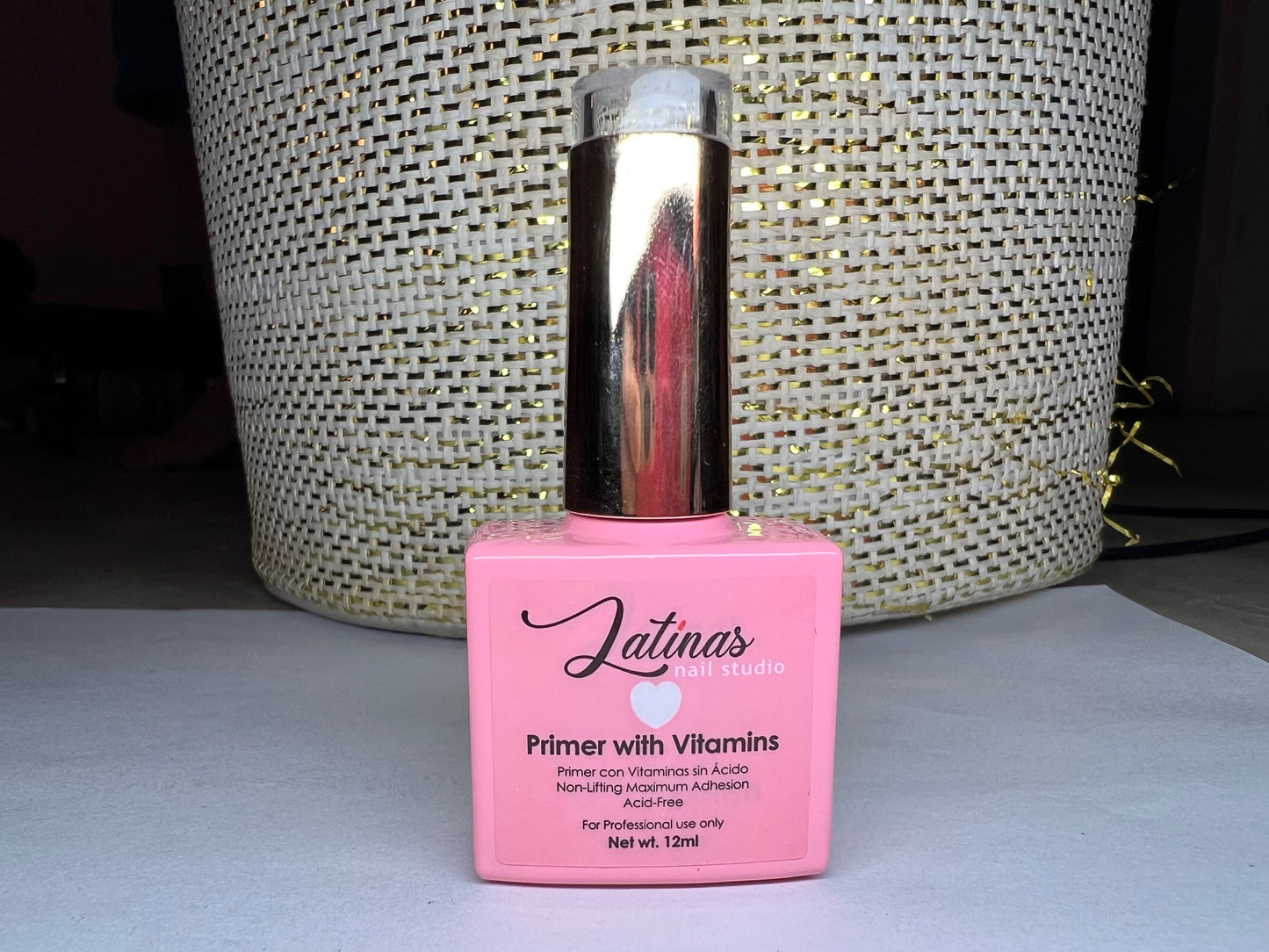 Latinas Nail Studio Primer Super Bond with vitamins 15ml image 3