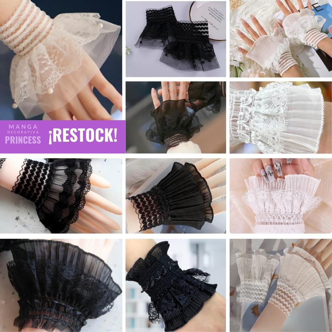 Sleeves decoration for pictures Black image 0