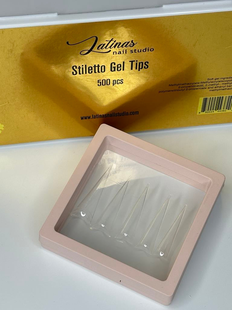 Stiletto XL tips fir Acrylic and Gel (Flexible gel) image 0