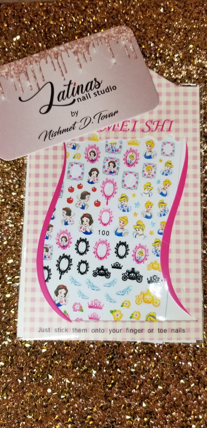 Stickers Princess Portraits 100 image 0