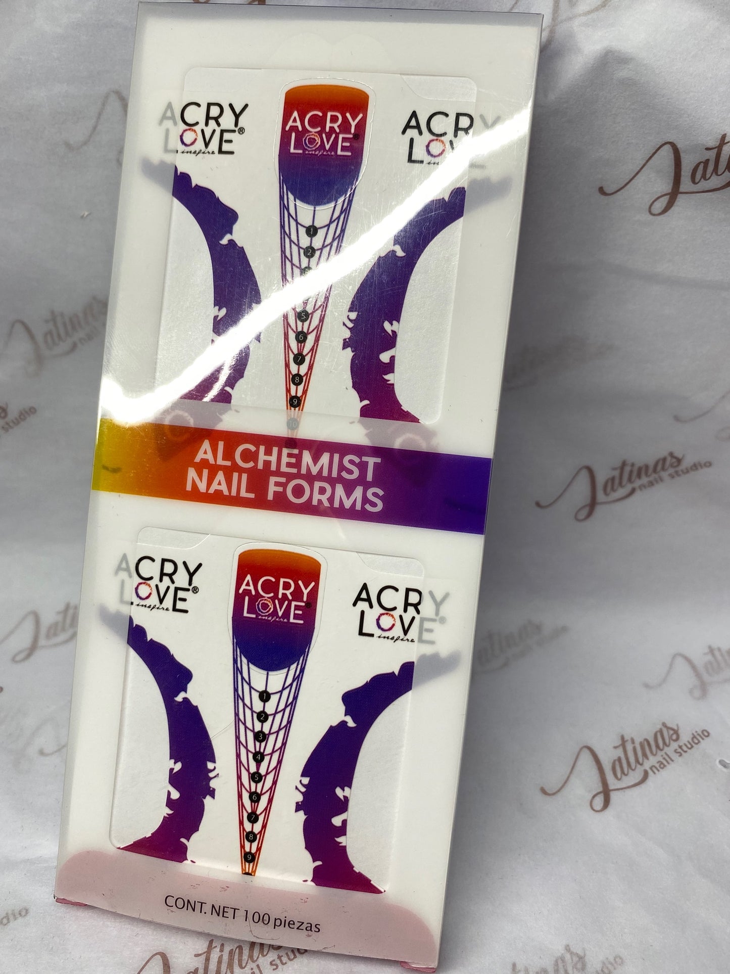 Acrylove Forms 100pcs image 0