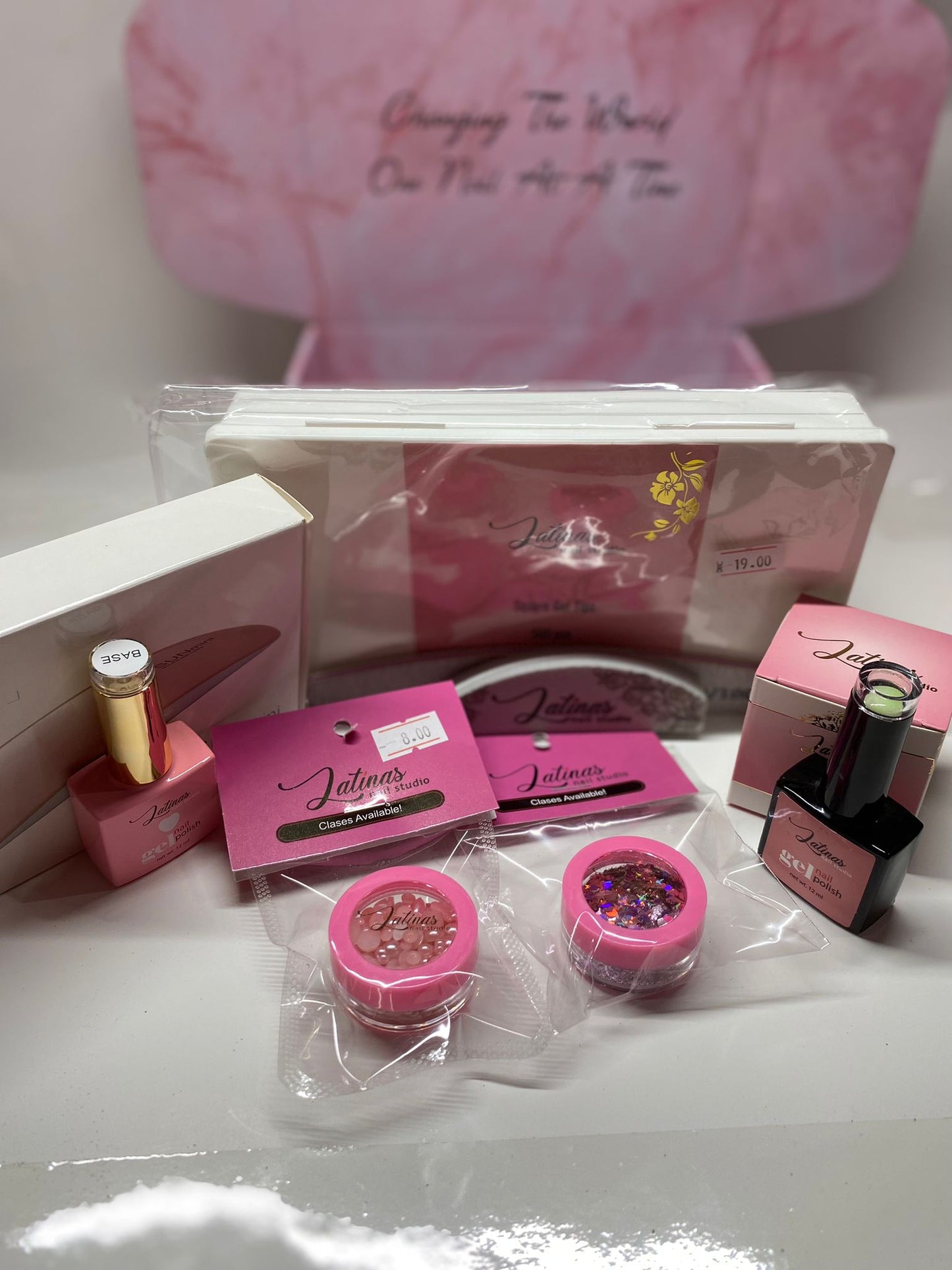 Latinas Gel Press on Soft tips Set image 0