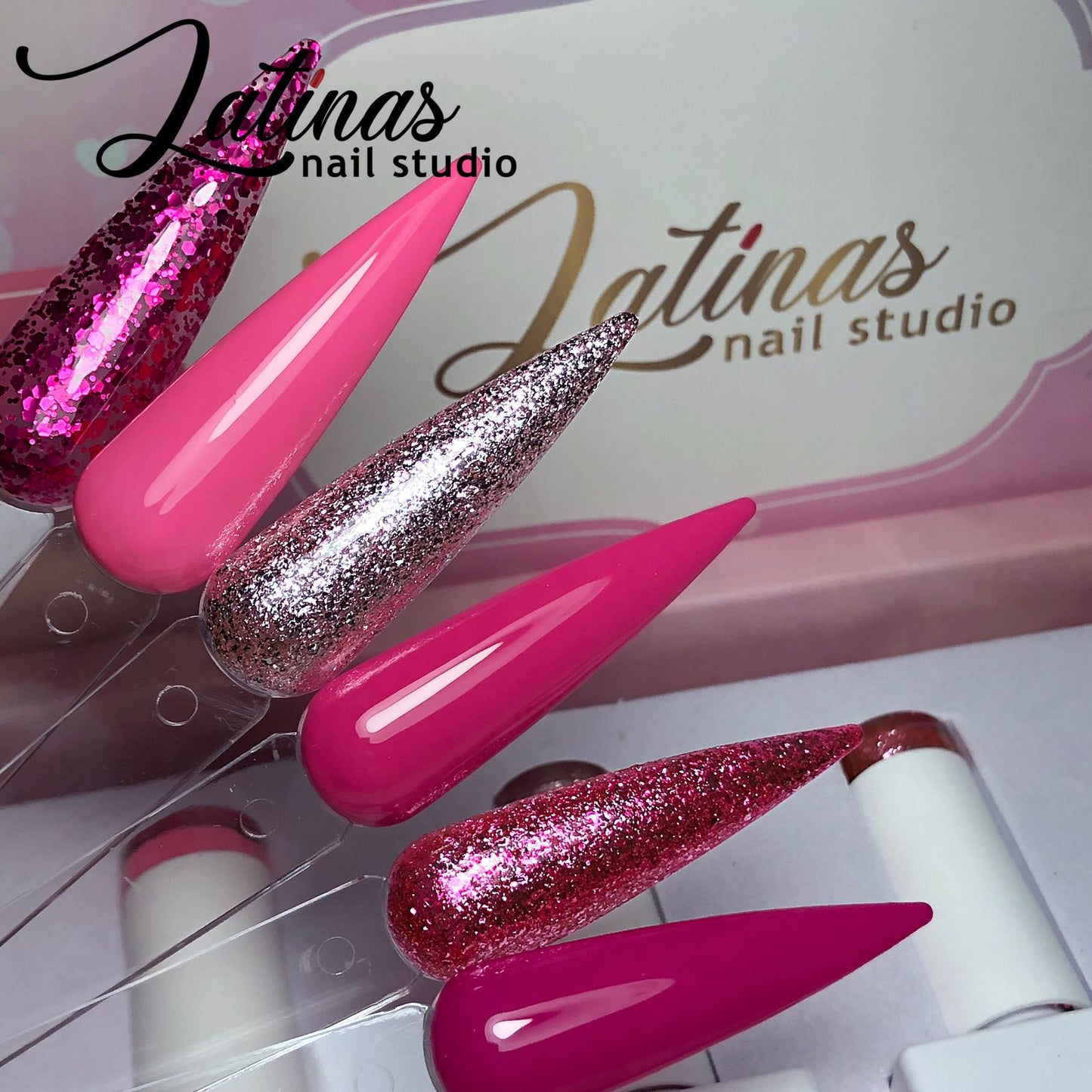 Latinas Nails Gel Polish Set 6pz Boundle image 2