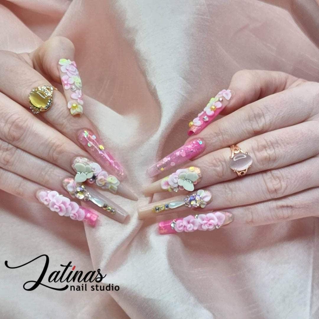Latinas Nail Studio Diamond Gel to glue crystals image 2