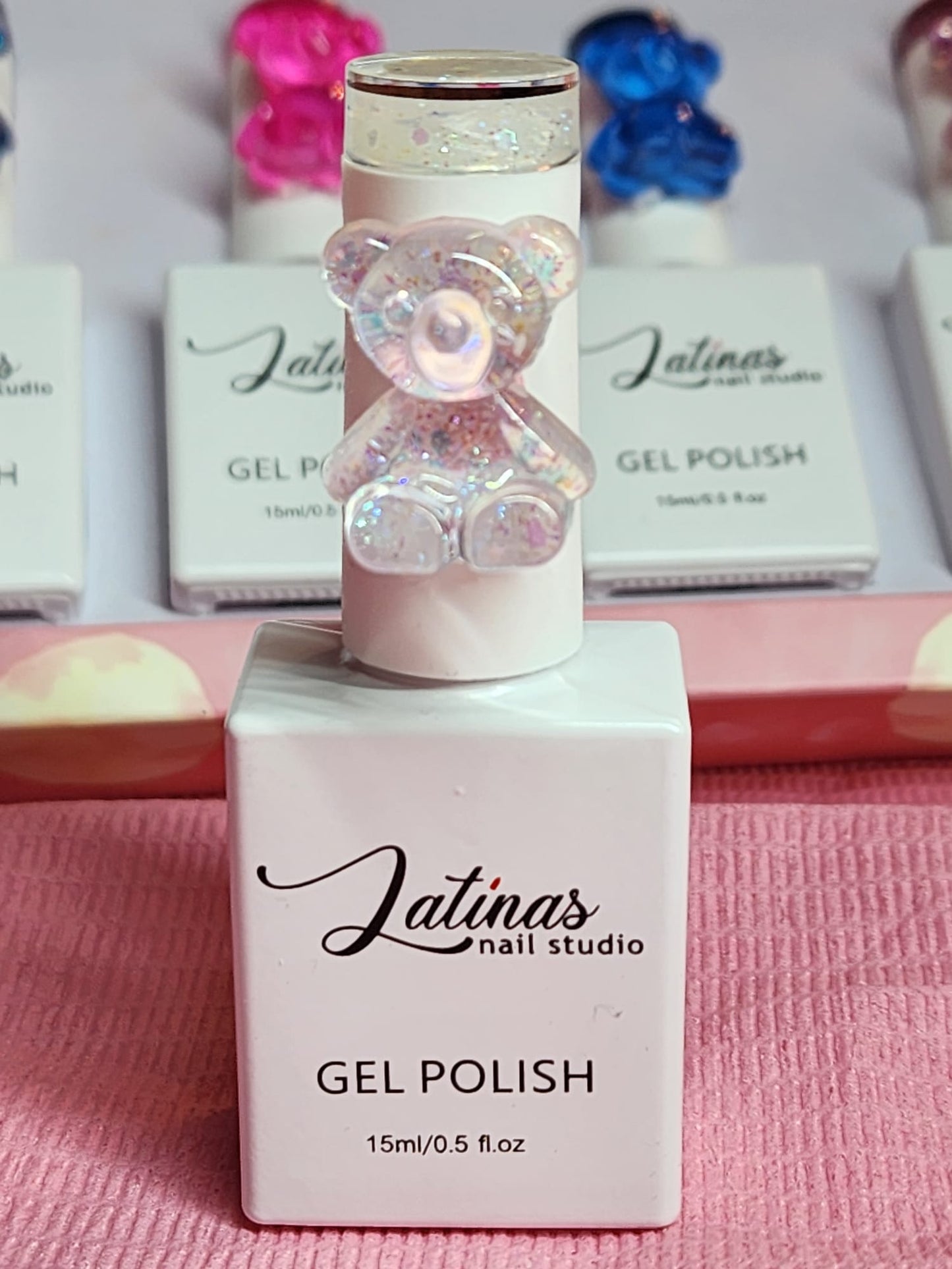 Love Pink Gel Polish Set 6pz Boundle image 8