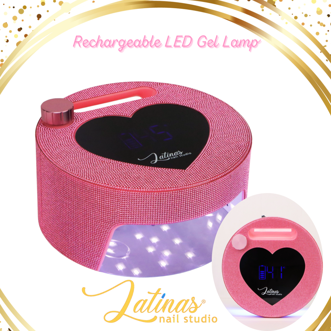 Latinas Nail Studio LED Lamp 90w with Crystals image 2