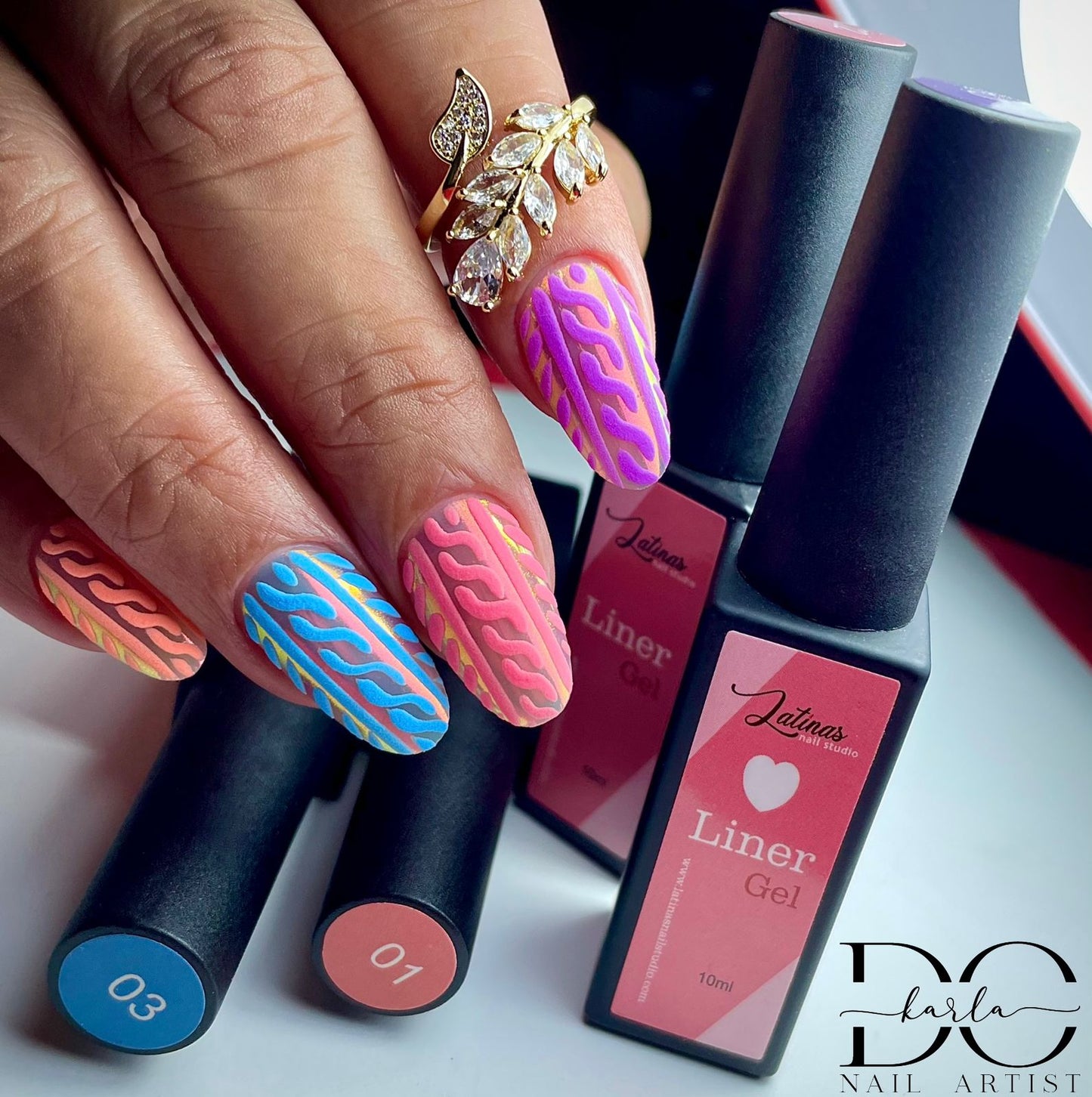 Gel Polish Liners xtra-Fine image 1