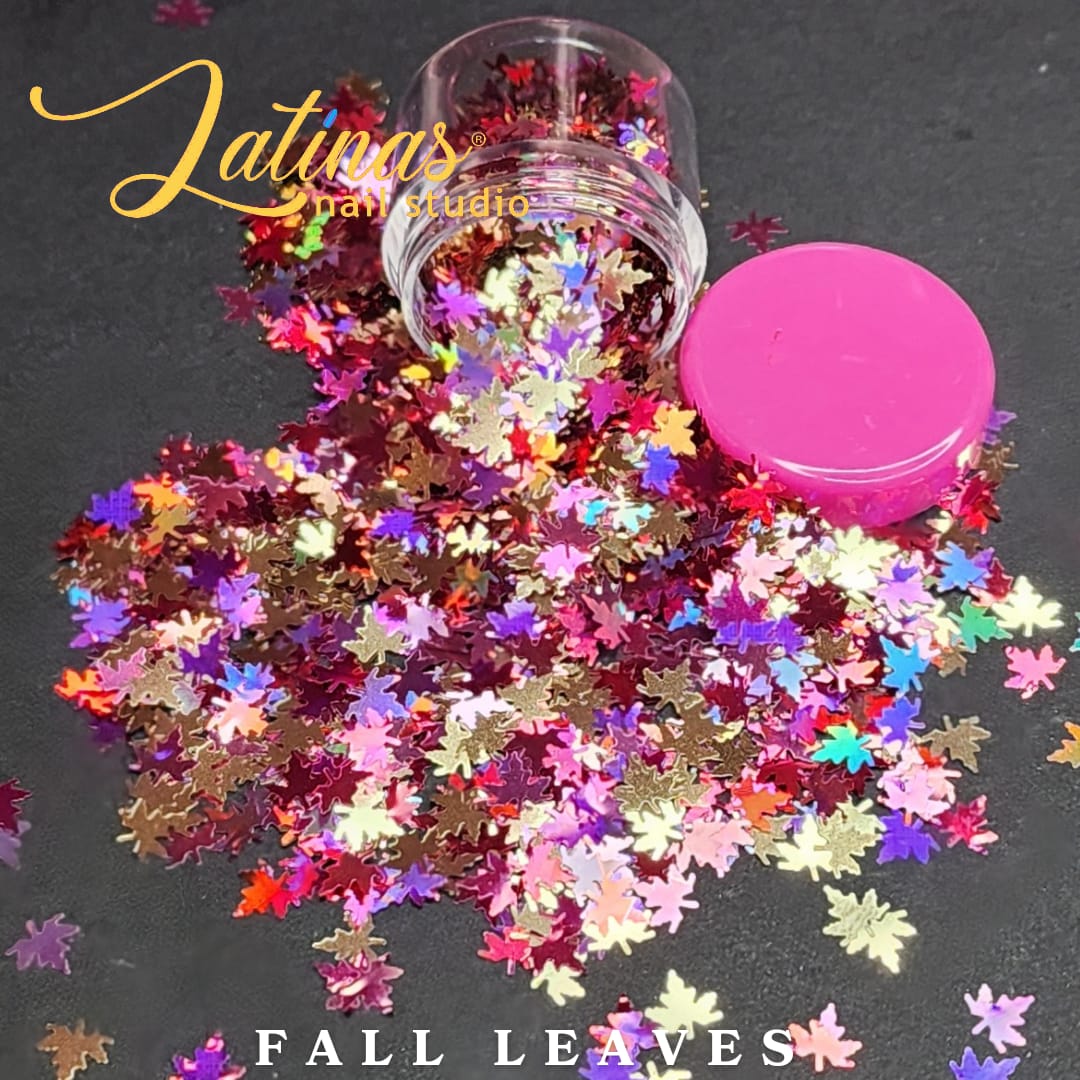 Autumn Leaves Decor Glitter image 0