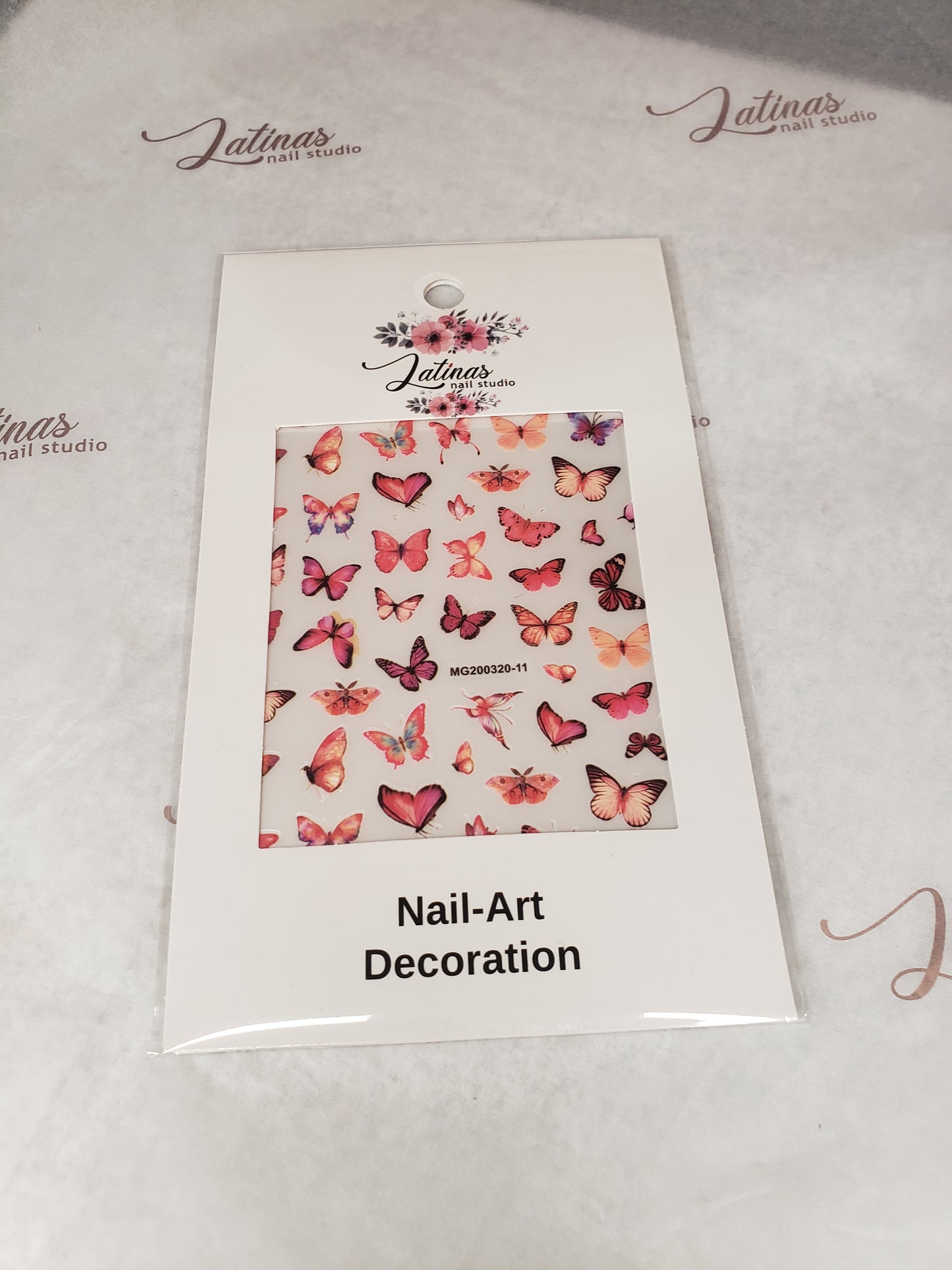 Latinas Nail Studio Nail Art Sticker Butterfly 11 image 0