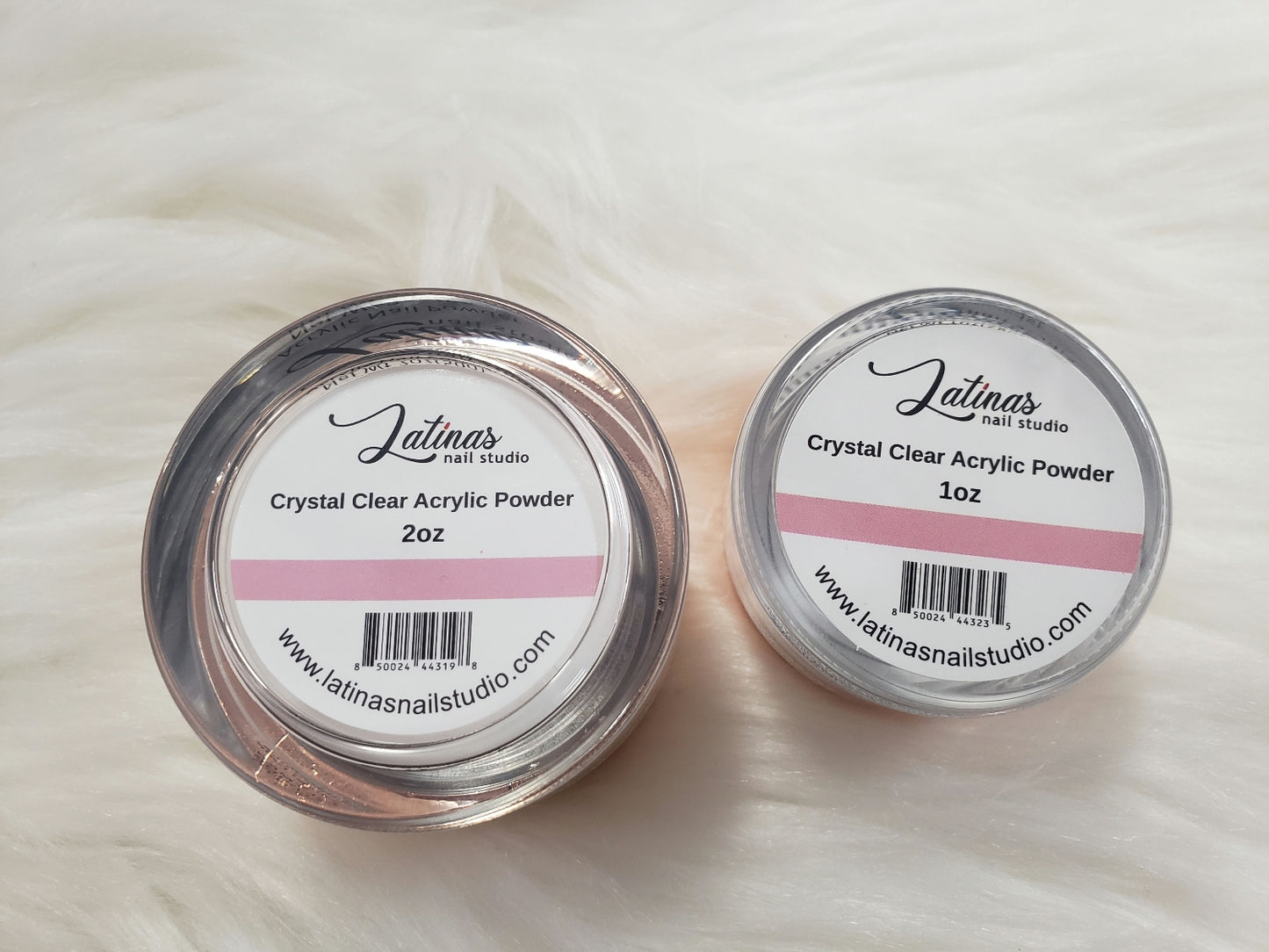 Latinas Nail Studio Crystal Clear Acrylic Powder 2oz image 0