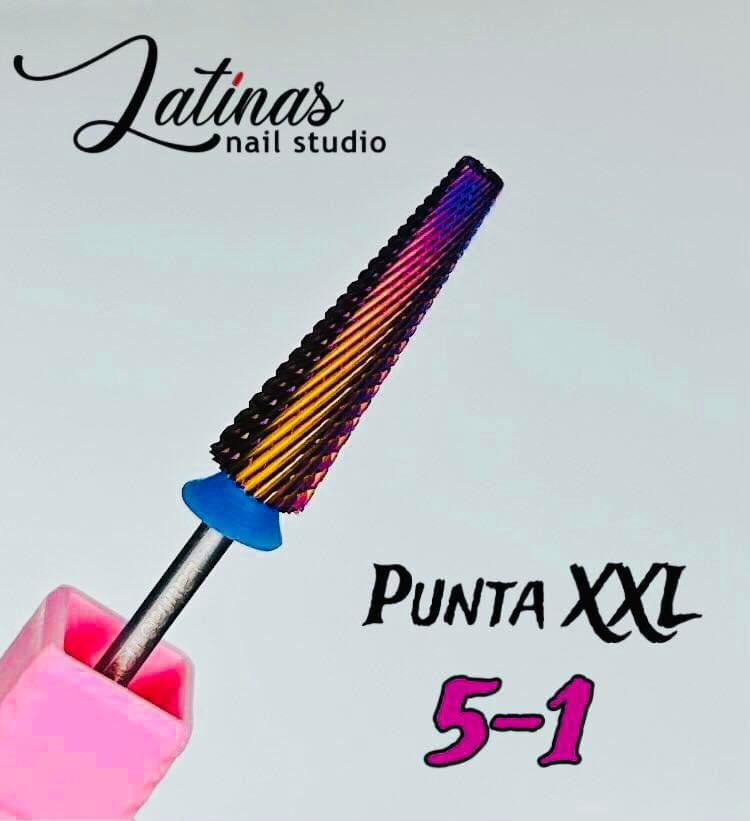Latinas Nail Studio 5-1 x-tra long Tugsten Bit (purple Color) image 0