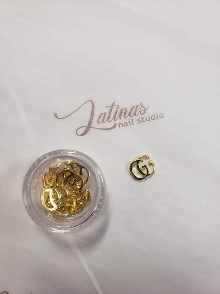 Latinas Nail Studio Jewelry “GG” gold 8pz image 0