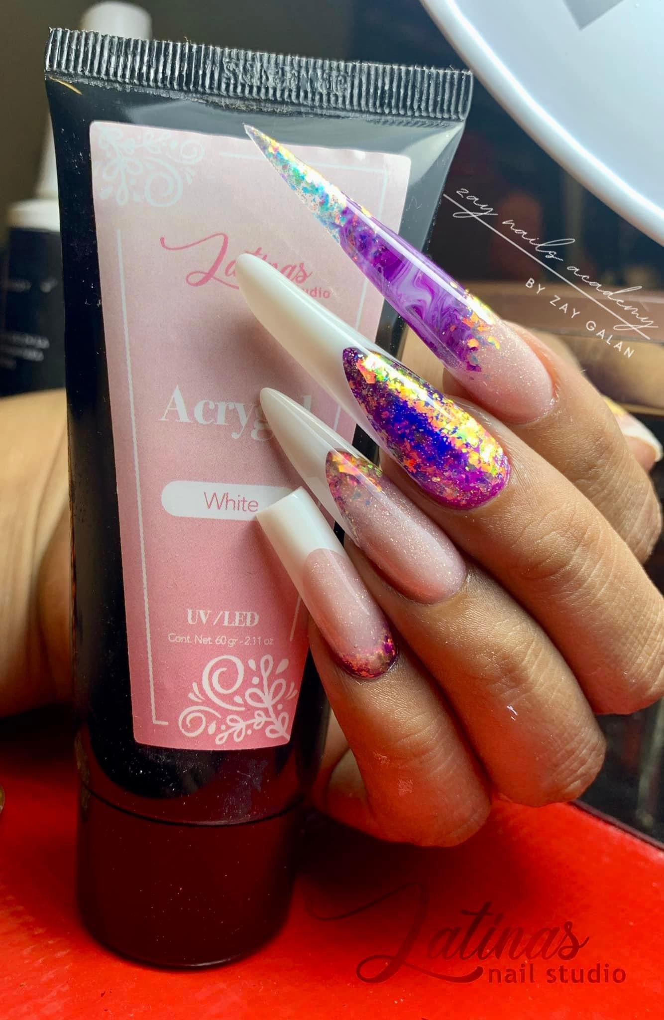 Latinas Nail Studio Polygel White image 1