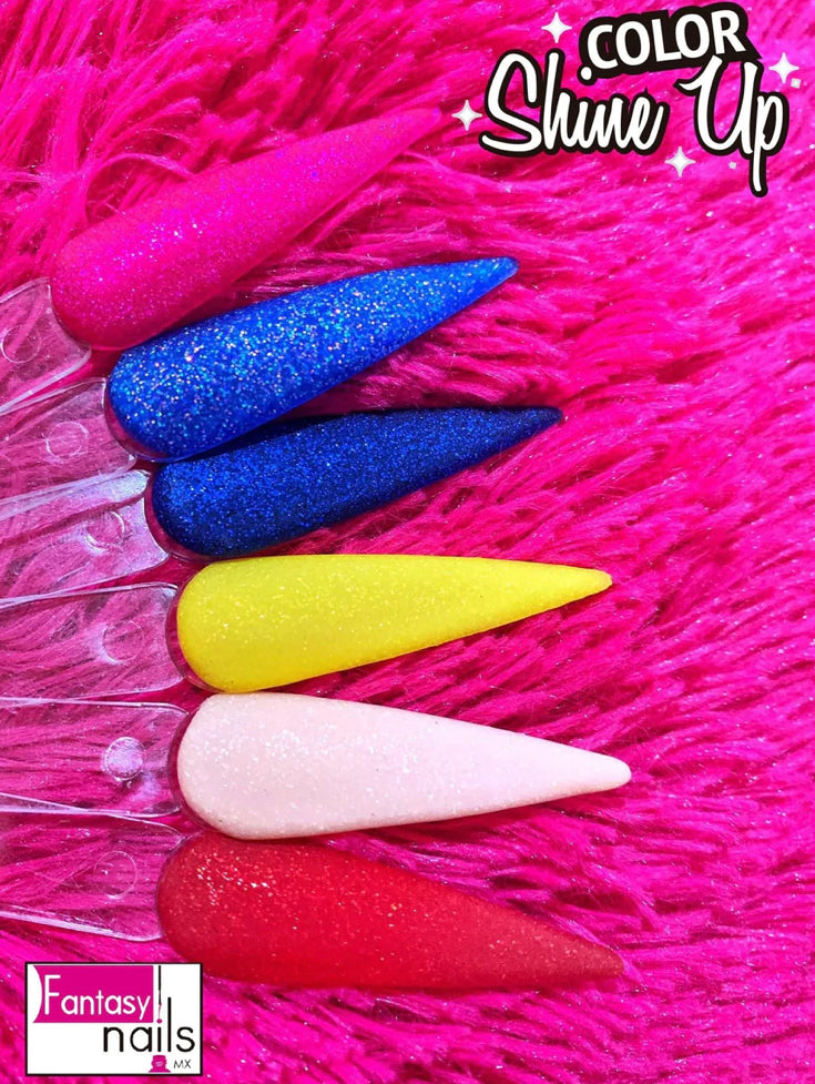 Shine up Acrylic Fantasy Nails image 3