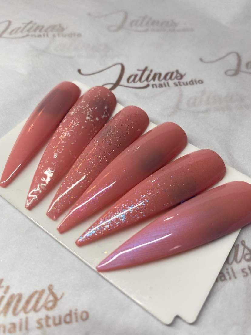 Top Gel Súper Shine Set with Glitter image 0