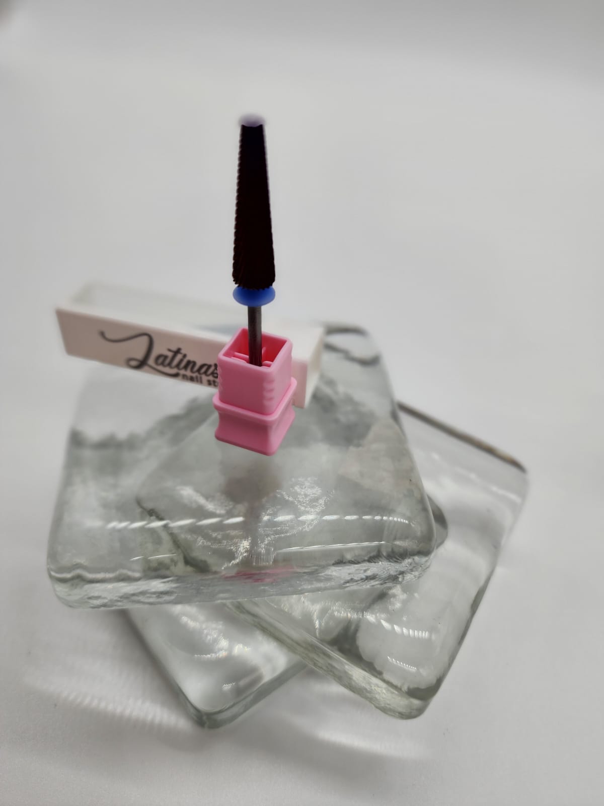 Latinas Nail Studio 5-1 x-tra long Tugsten Bit (purple Color) image 3