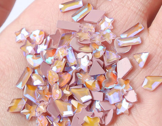 Iridescent Crystals Different Shapes 100pz  image 0