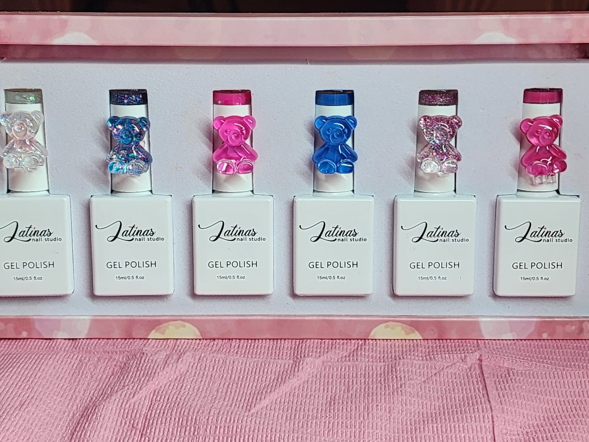 Love Pink Gel Polish Set 6pz Boundle  image 5