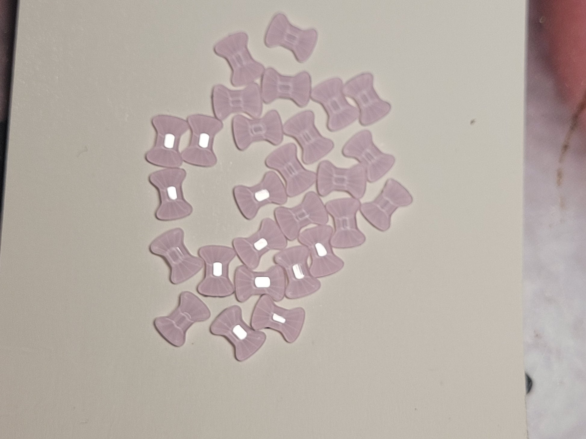 Crystal bows (swarovsky) until supplies last 12pz image 2
