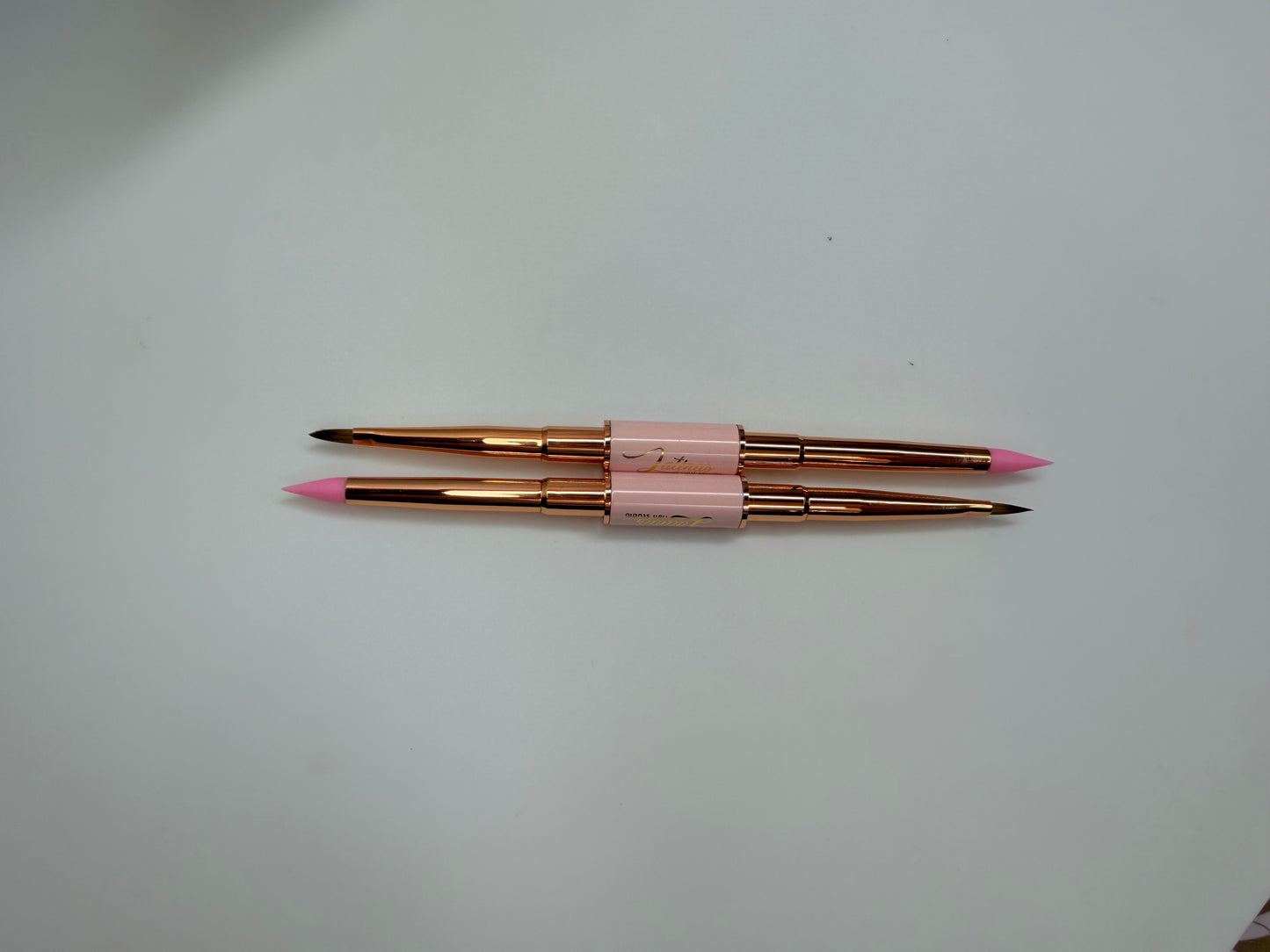 Latinas Nail Studio  New Duo Brush Silicone /Small Round 3D Art Brush 1pz