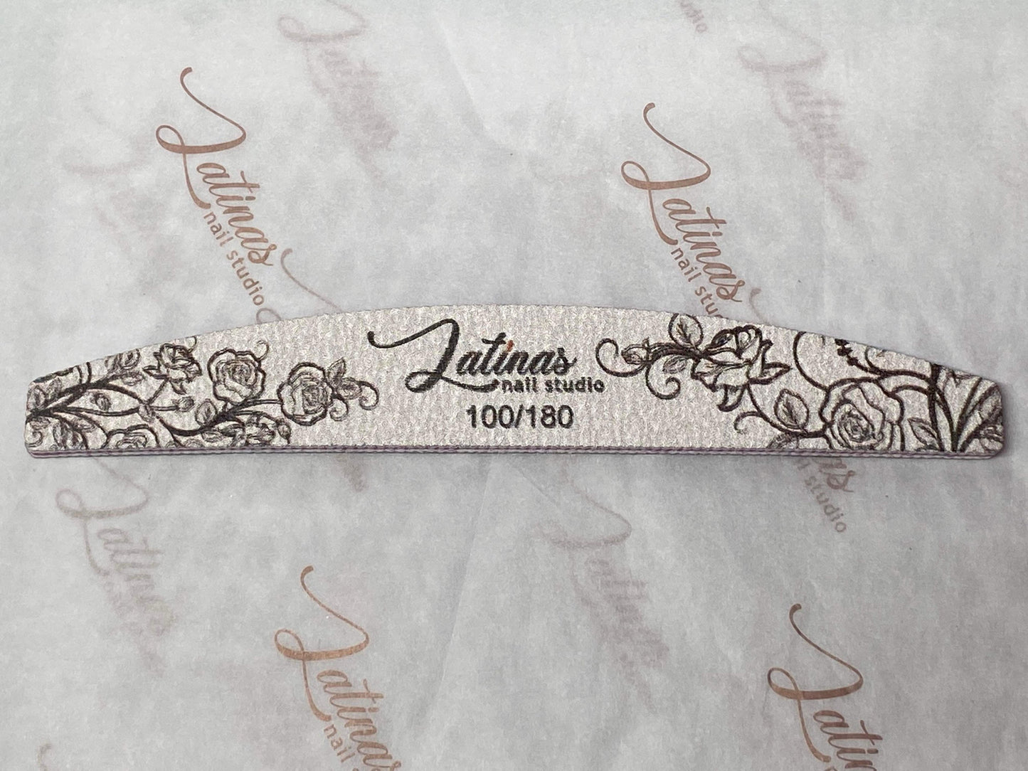 Latinas Nails Studio Nail Files Package 180-240 25pz  image 0