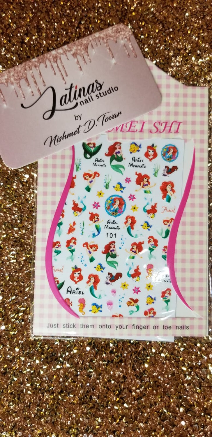 Stickers Princess Ariel (Mermaid) image 0