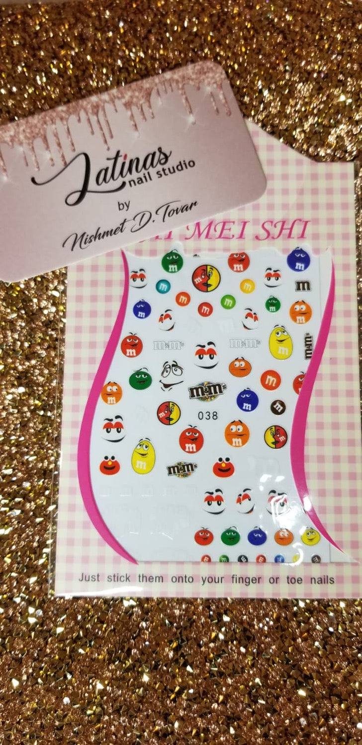 Stickers chocolate MM image 0