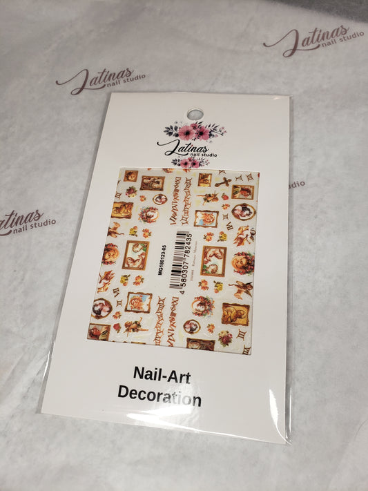 Latinas Nail Studio Nail Art Sticker 05 image 0