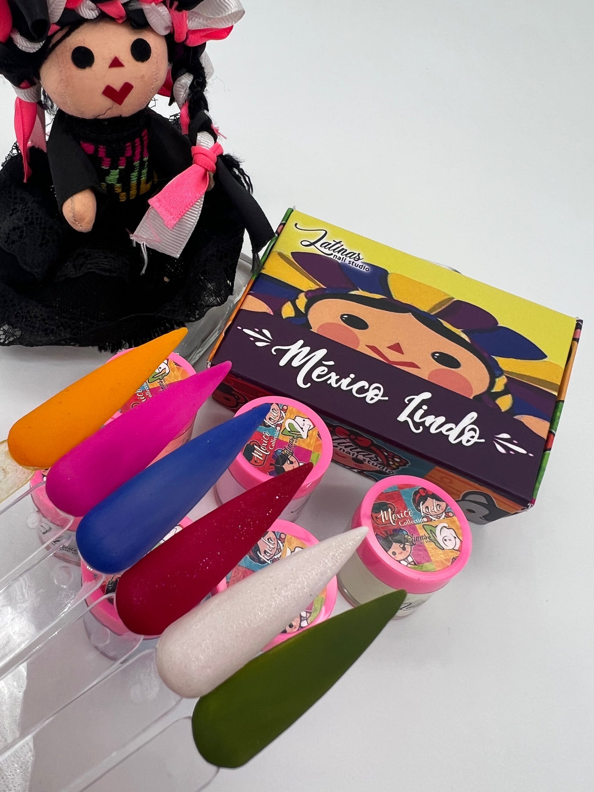 Latinas Nail Studio Mexico Lindo 6pz Collection   image 6