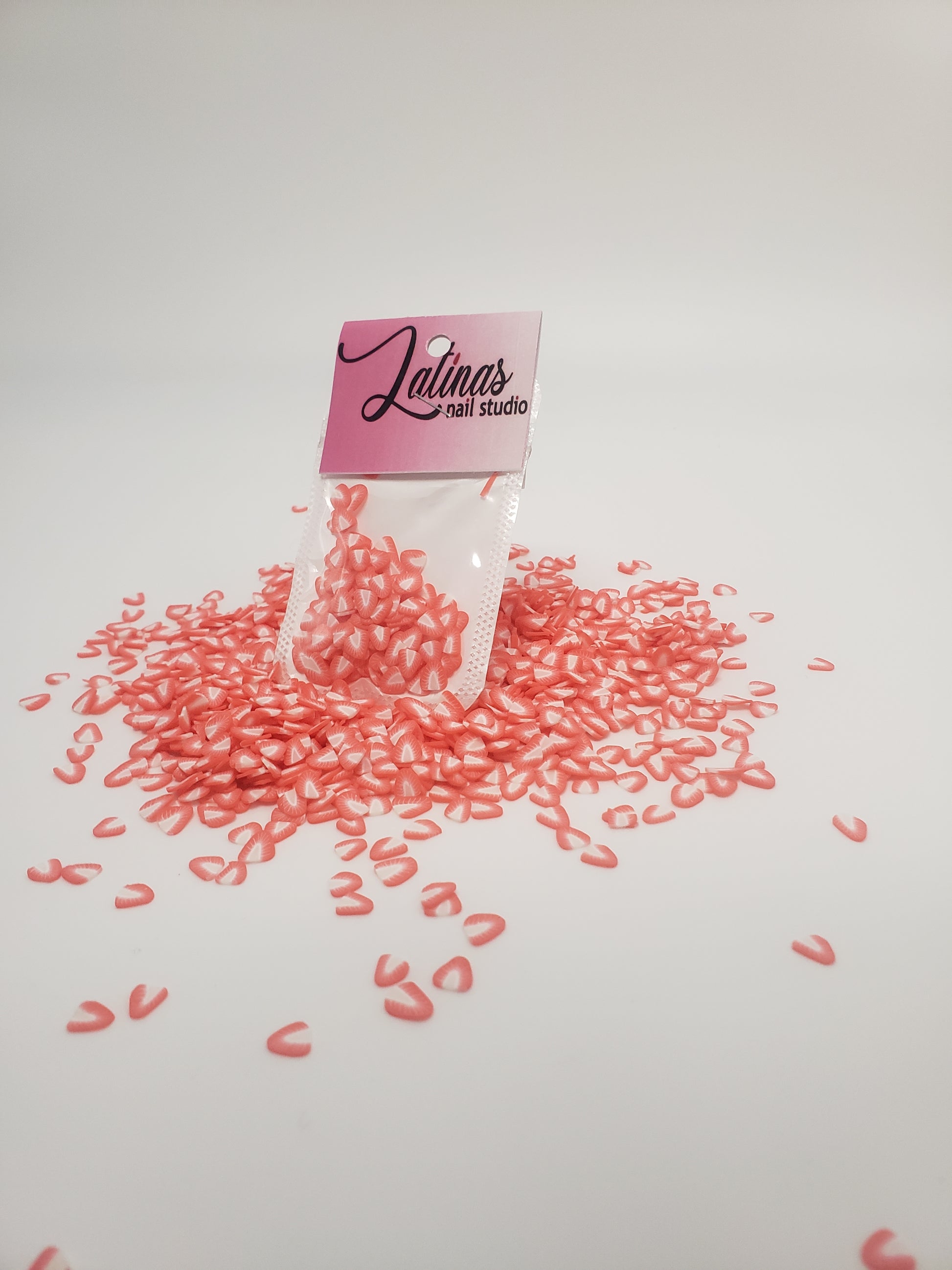 Latinas Nail Studio Stawberry Decor 2oz image 0