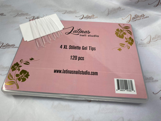 Latinas Nail Studio 4XL Gel Tips 120pz  image 0