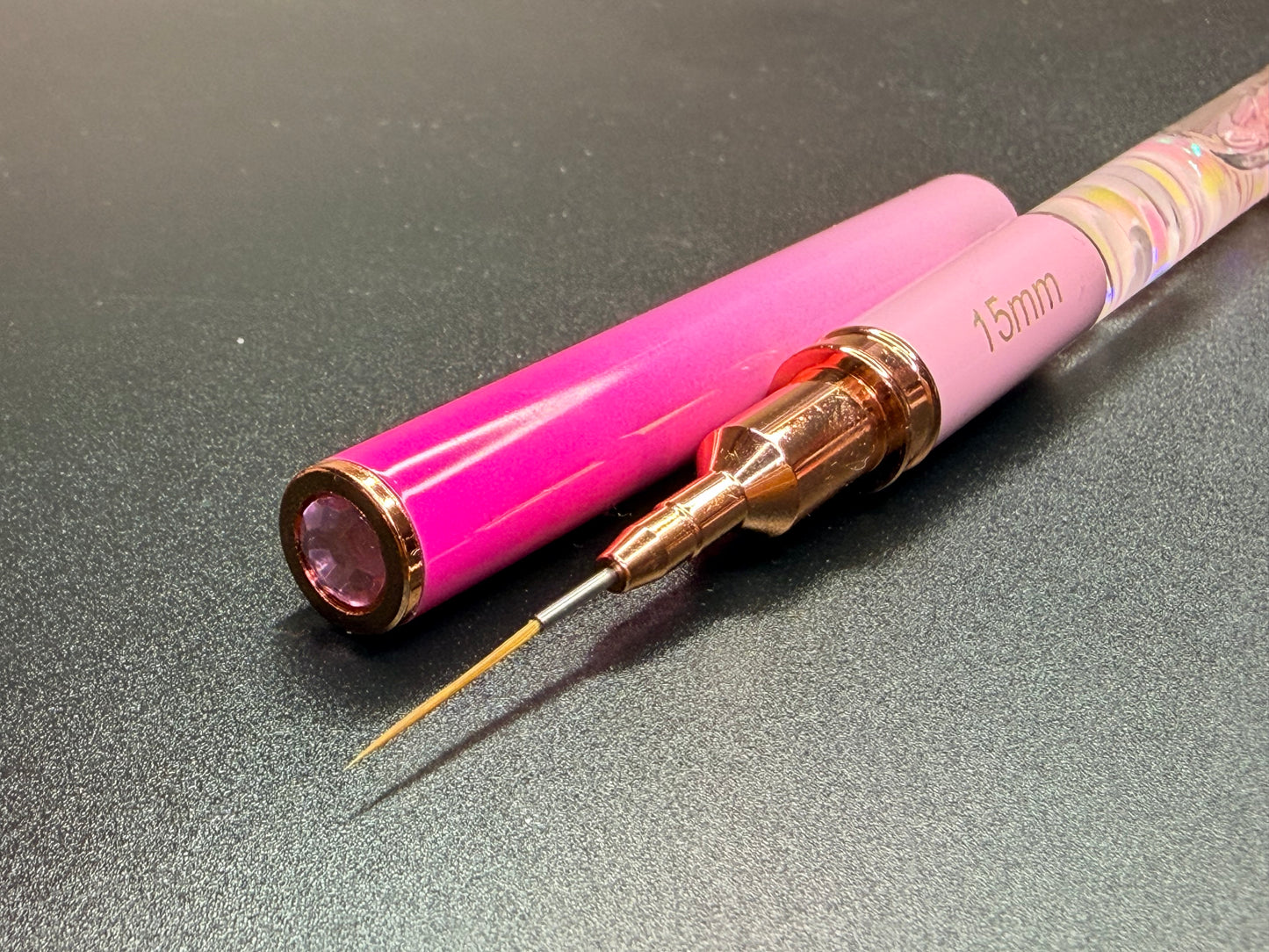 Latinas Nail Studio Pink  Liner Brush Set 4pz